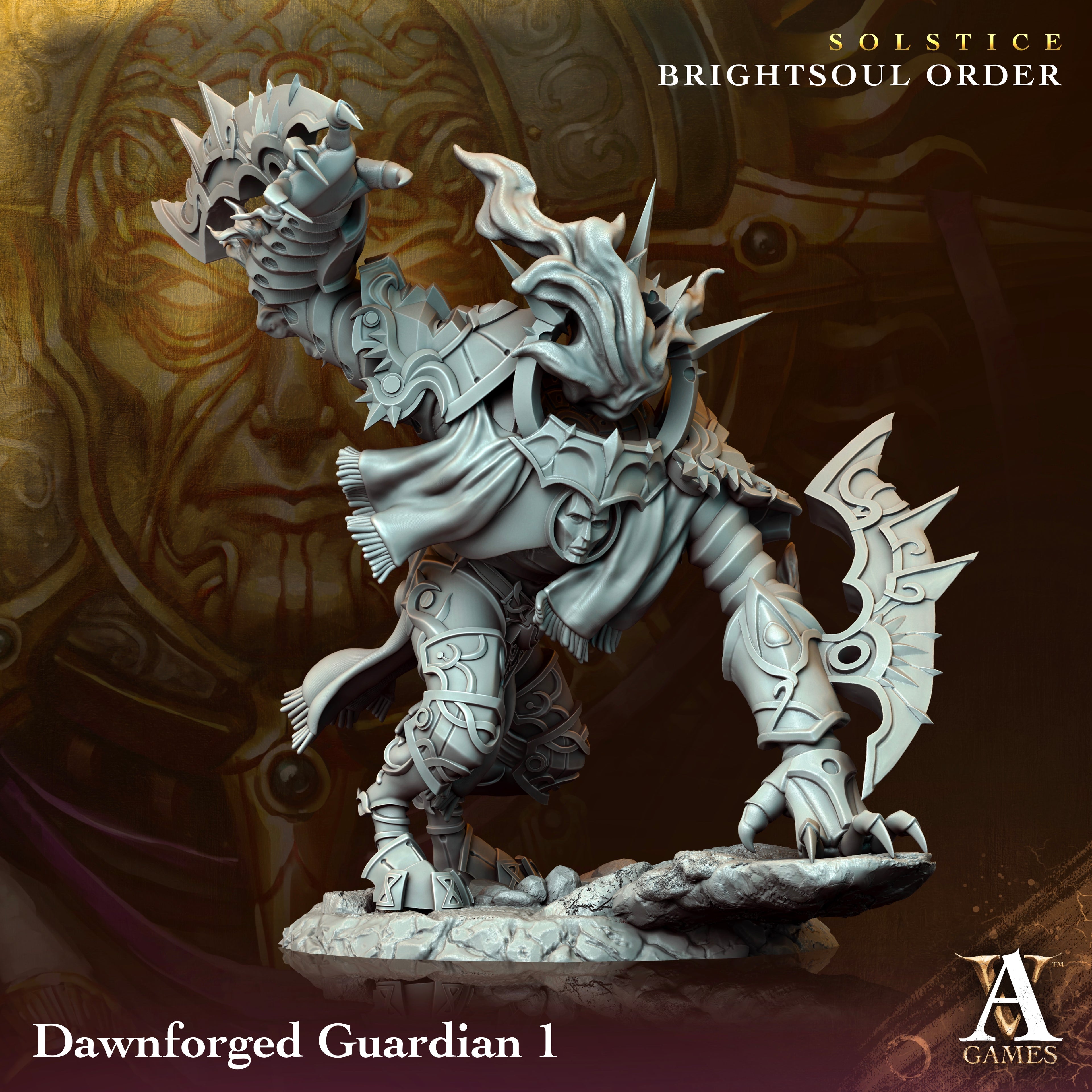 Dawnforged Guardian - Solstice - Ray of Sol' Myr