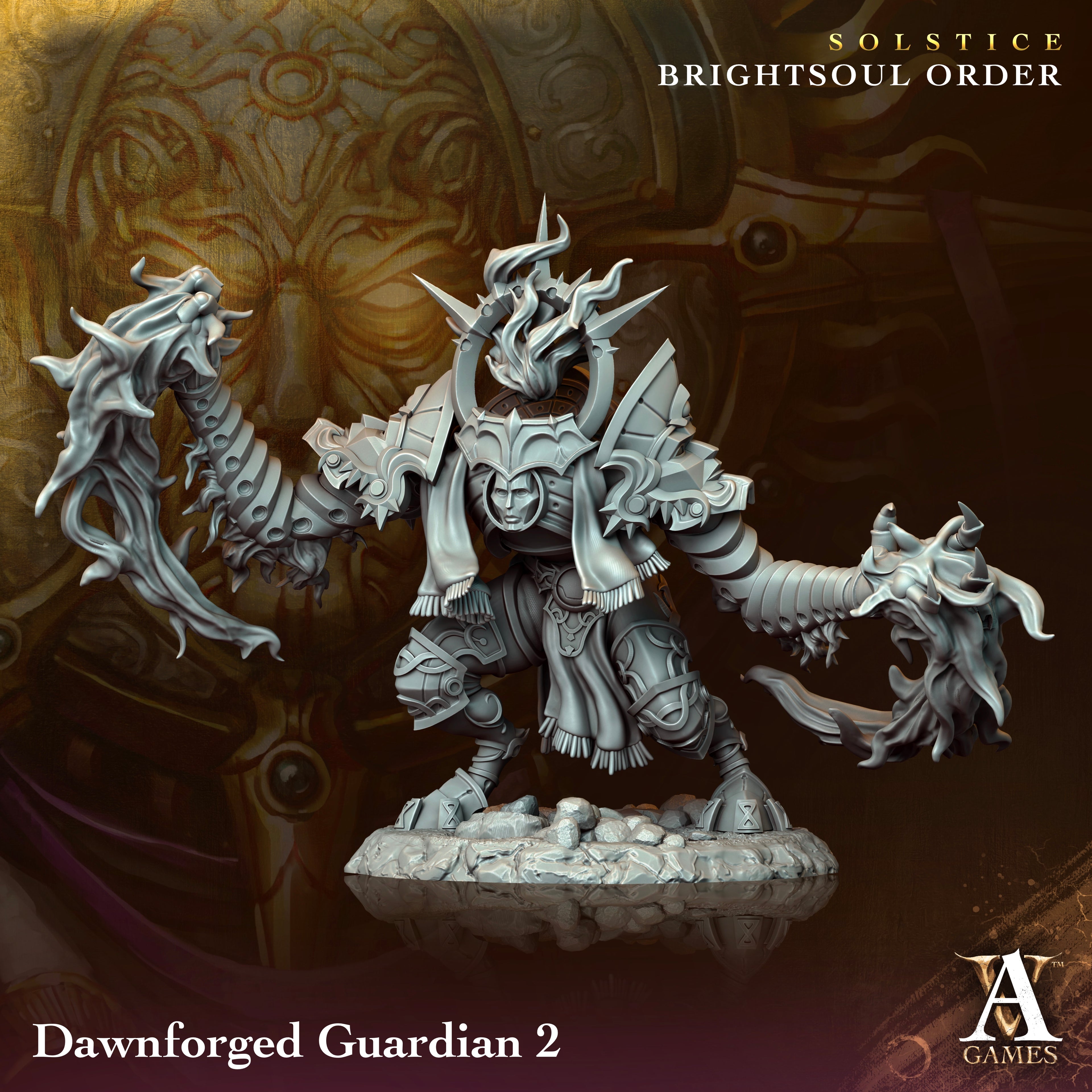 Dawnforged Guardian - Solstice - Ray of Sol' Myr