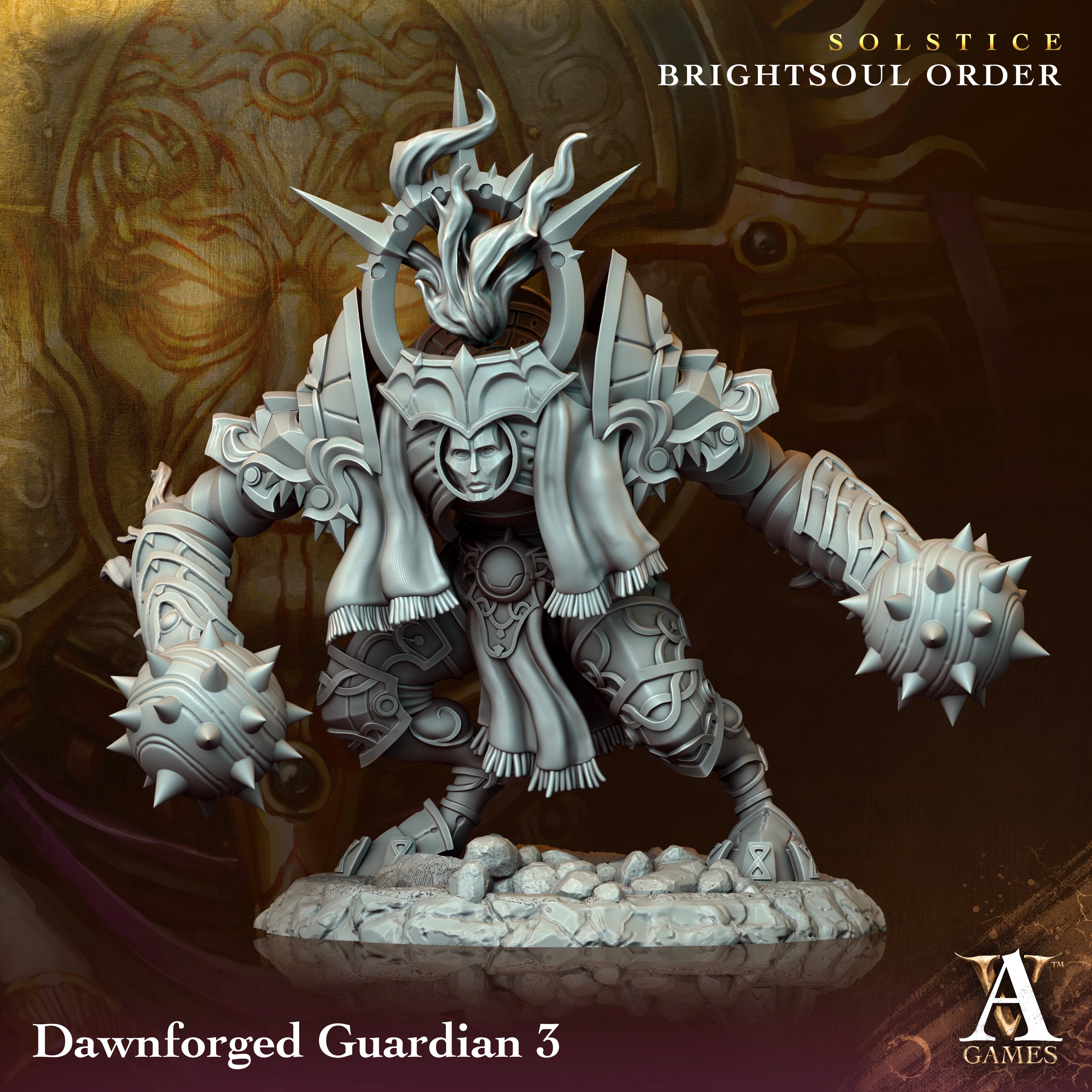 Dawnforged Guardian - Solstice - Ray of Sol' Myr