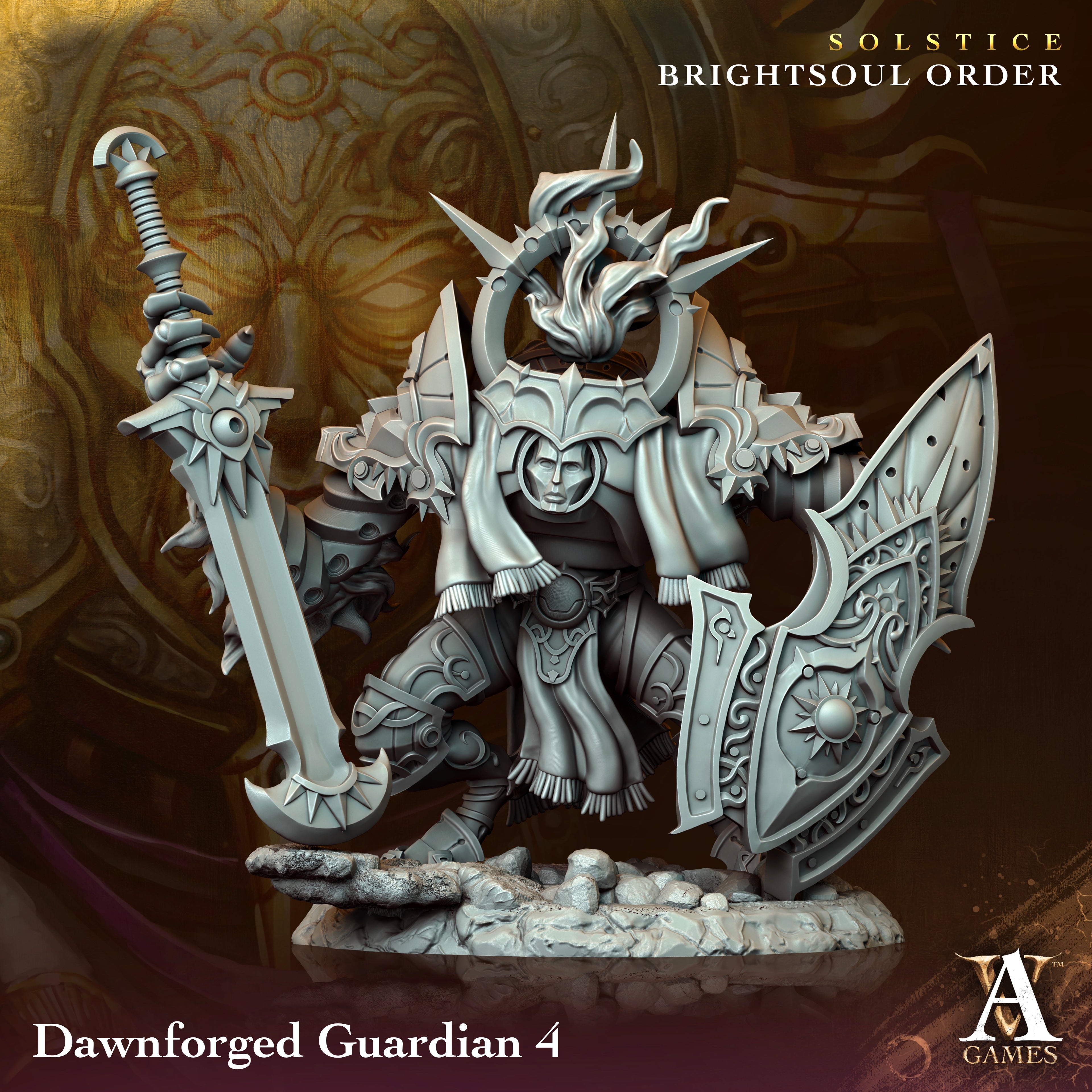 Dawnforged Guardian - Solstice - Ray of Sol' Myr