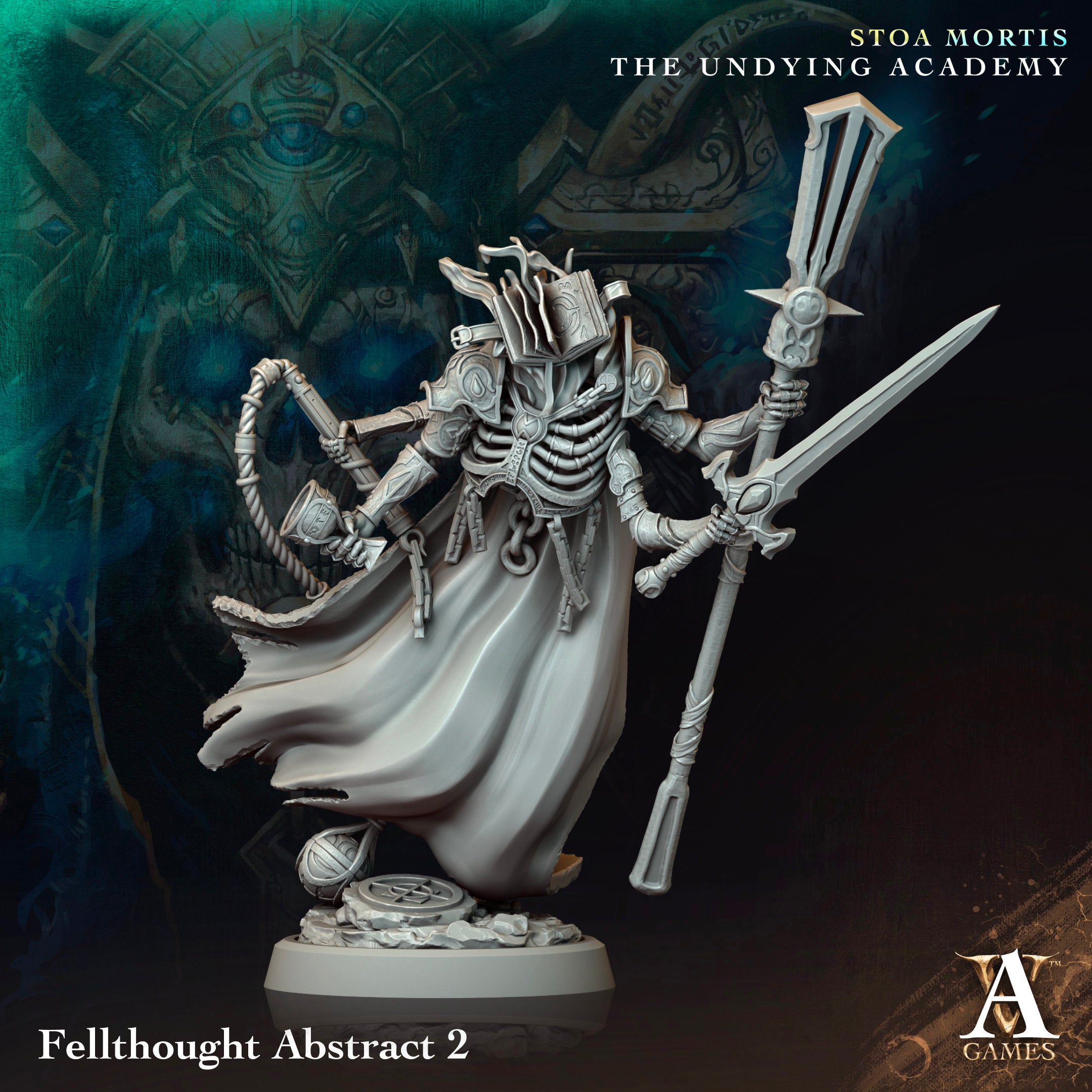 Fellthought Abstract- Stoa Mortis - The Undying Academy