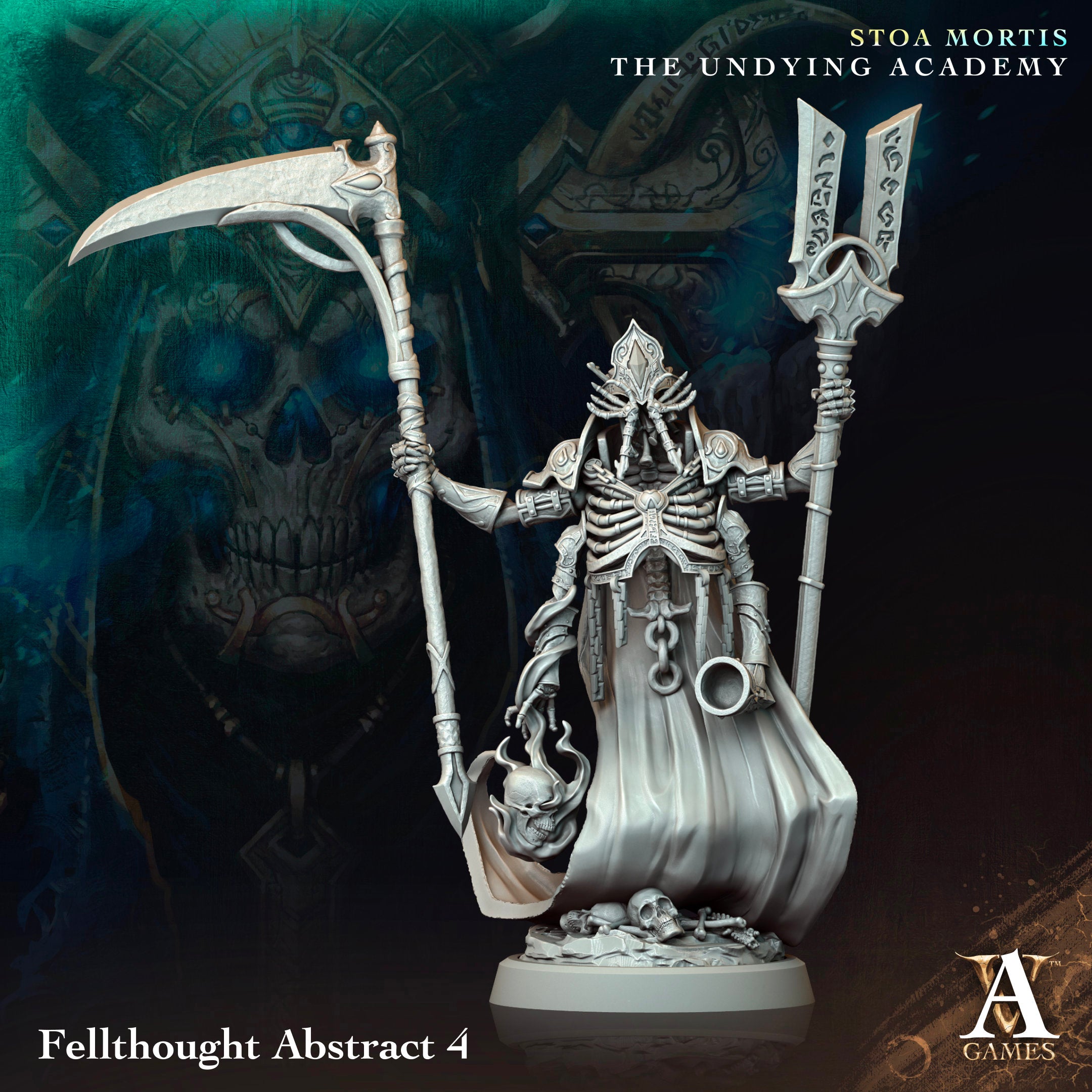 Fellthought Abstract- Stoa Mortis - The Undying Academy