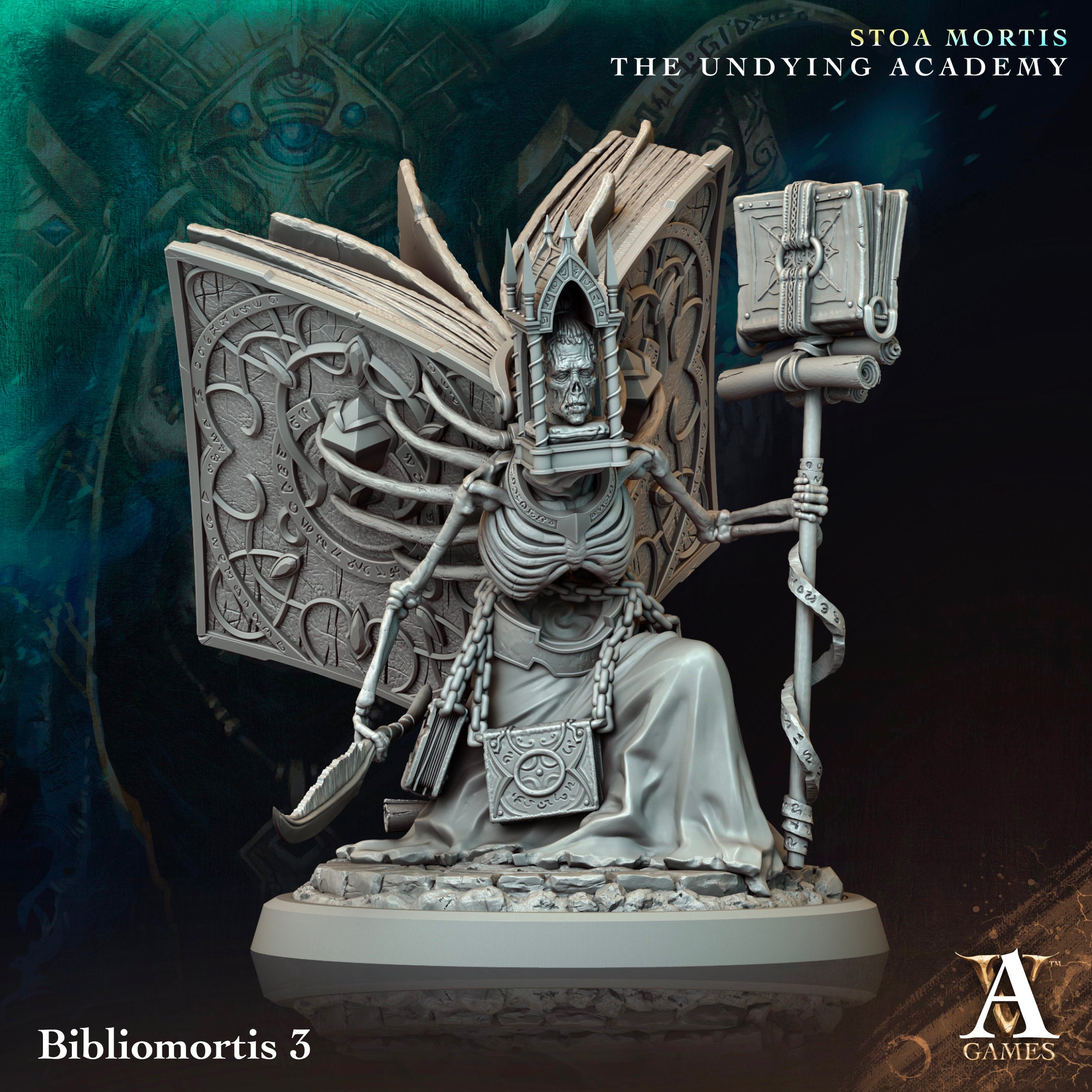 Bibliomortis - Stoa Mortis - The Undying Academy