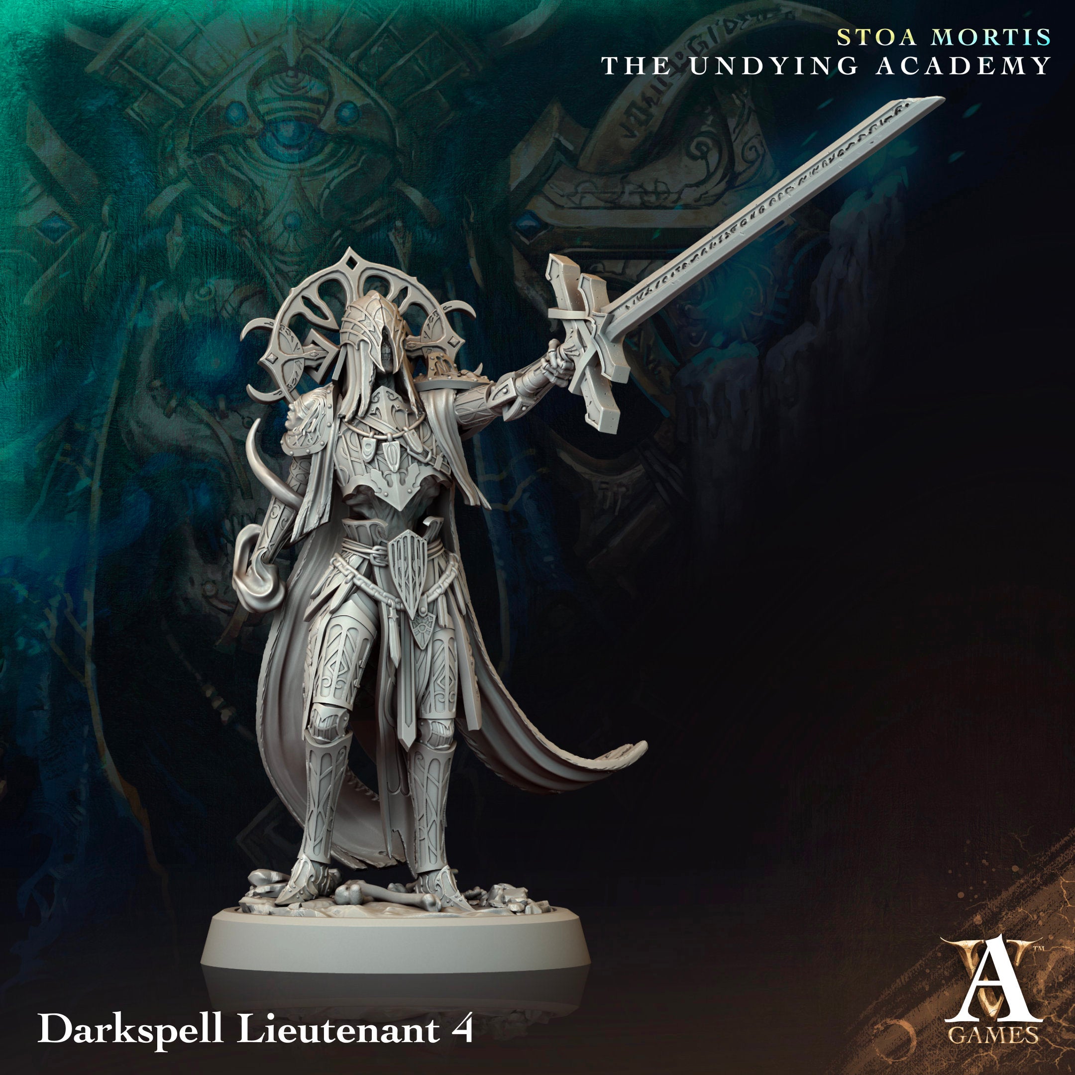 Darkspell Lieutenant - Stoa Mortis - The Undying Academy