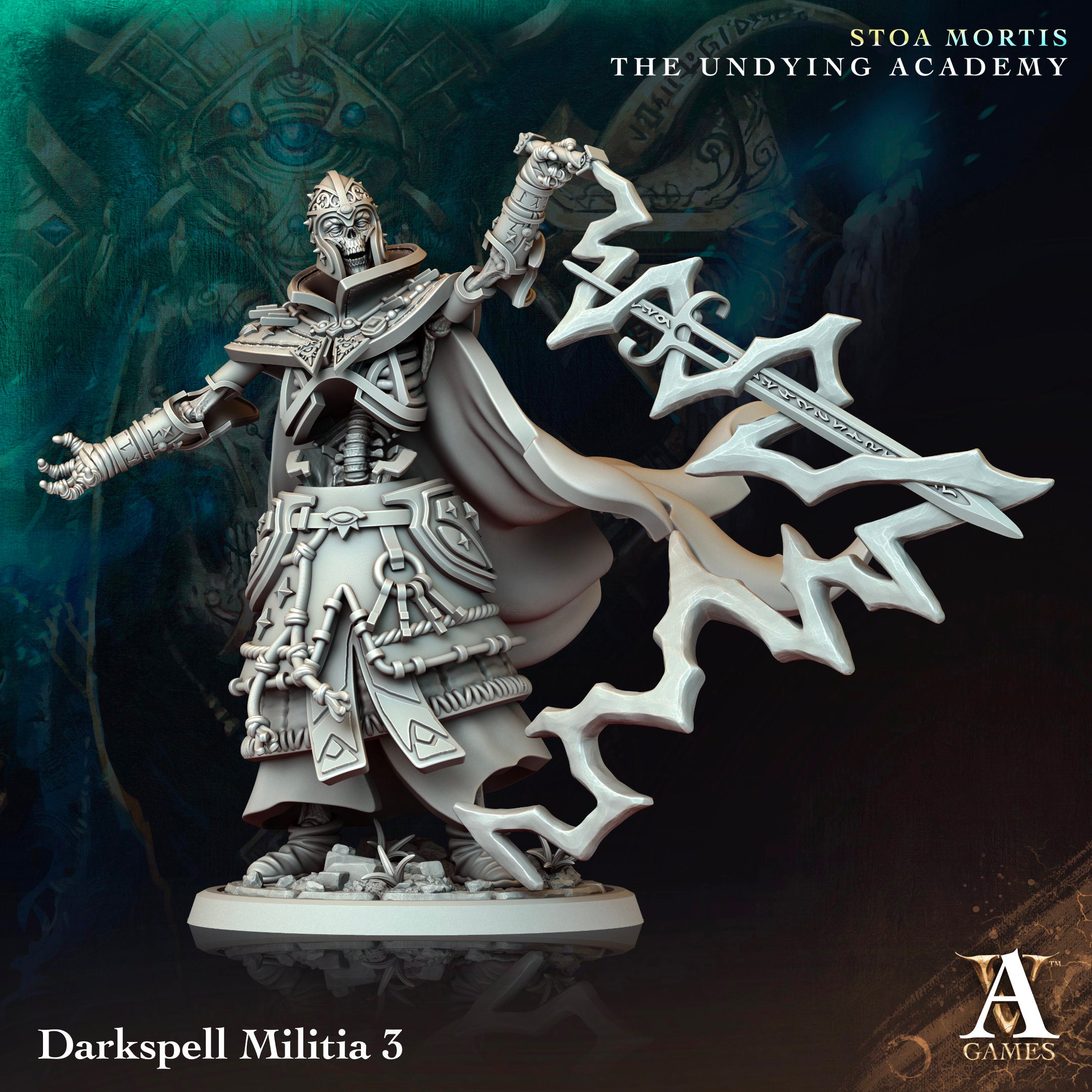 Darkspell Militia- Stoa Mortis - The Undying Academy