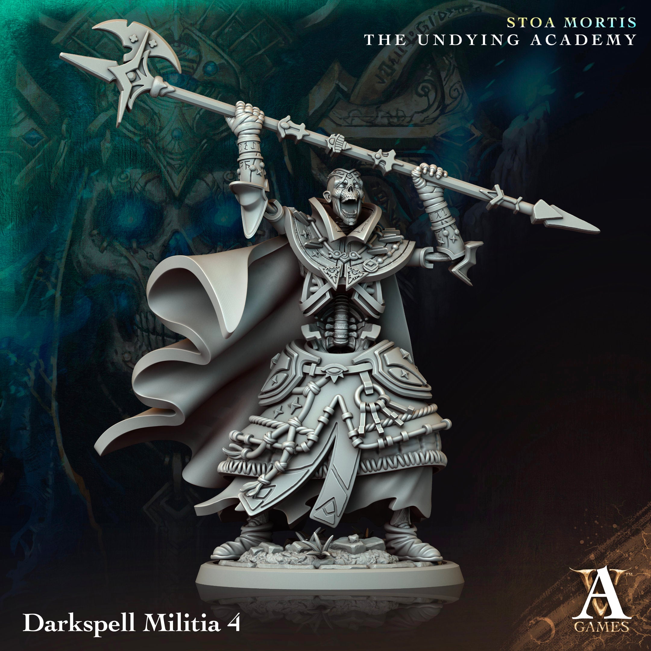 Darkspell Militia- Stoa Mortis - The Undying Academy