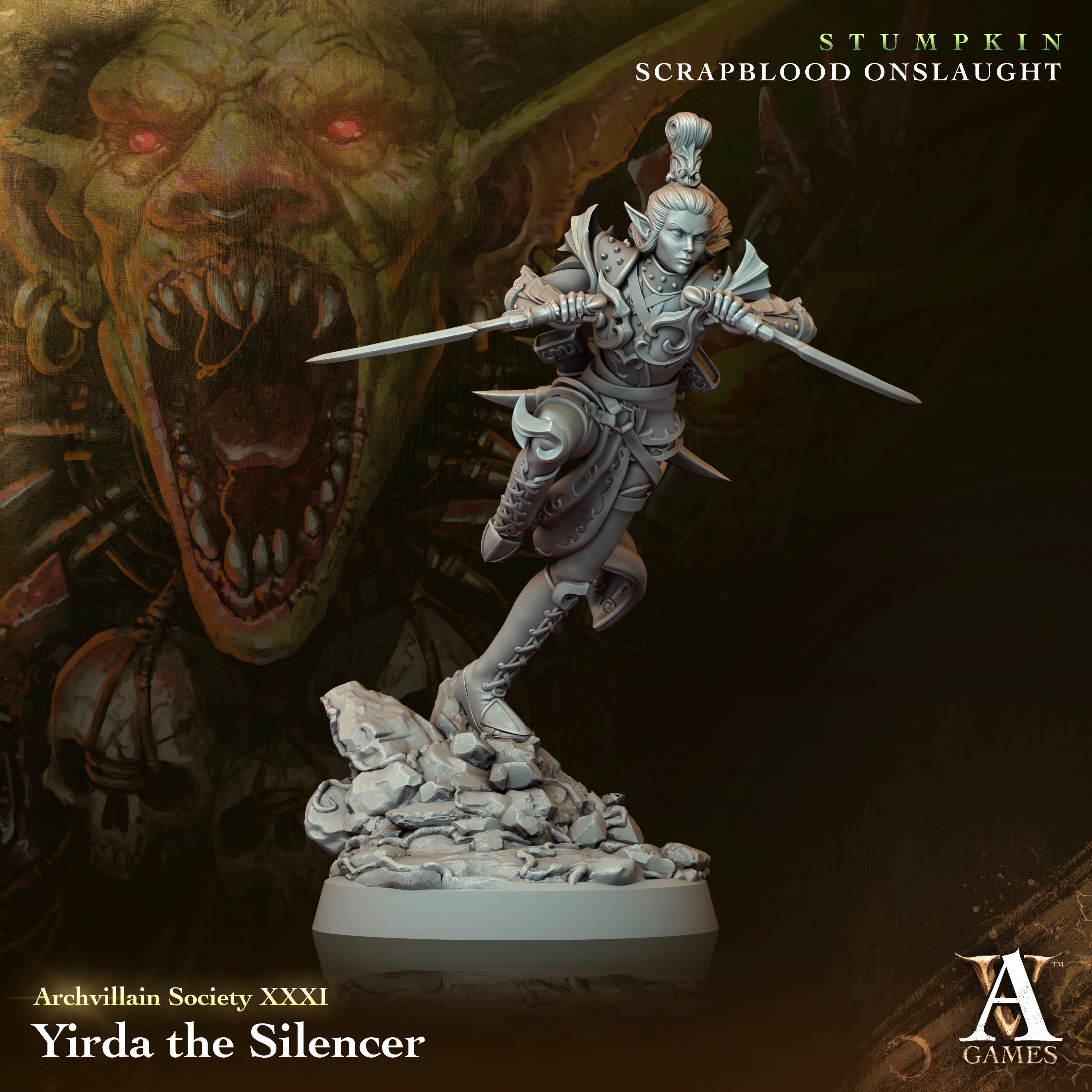 Sociedad de Asesinos  Stumpkin - Scrapblood Onslaught