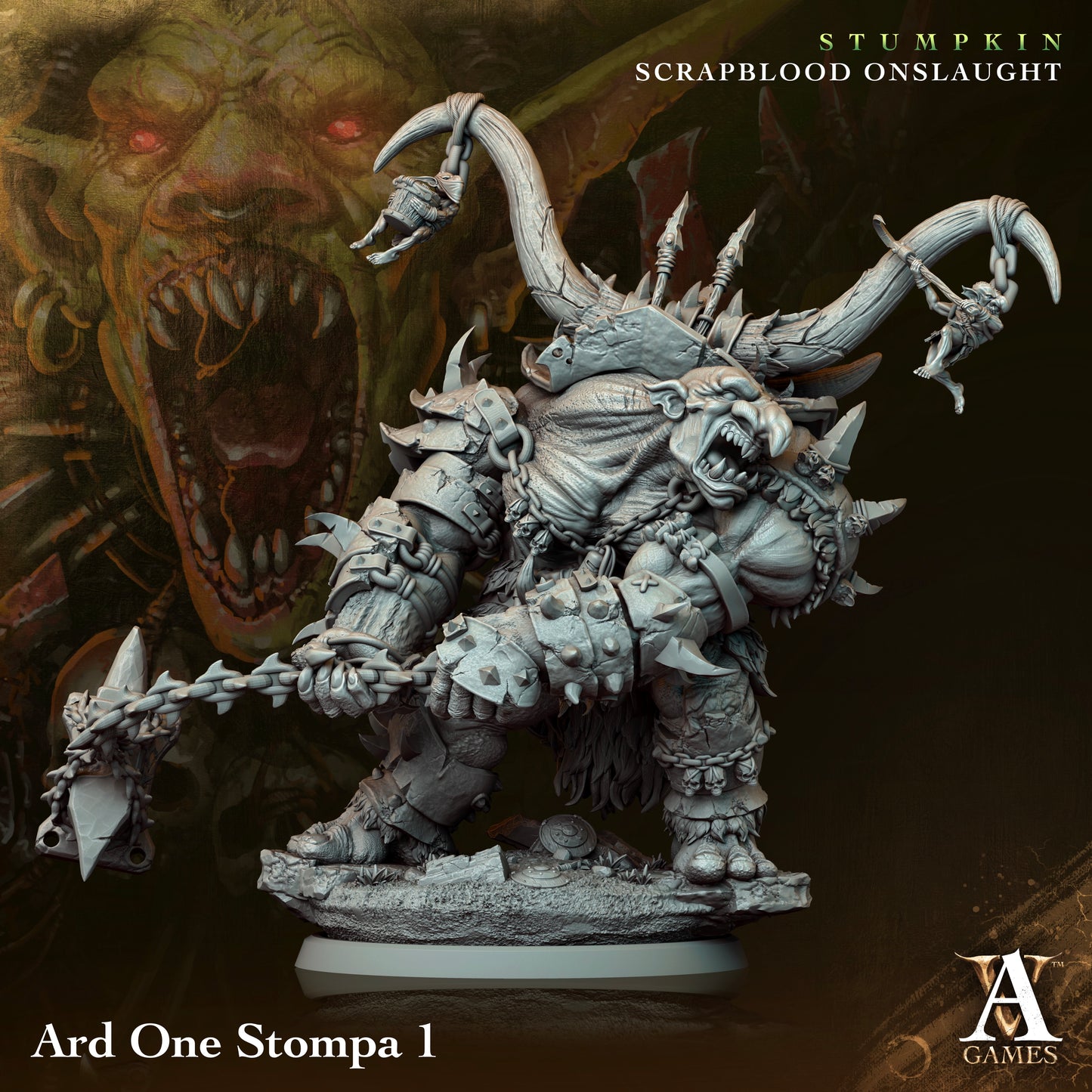 Ard One Stompa  Stumpkin - Scrapblood Onslaught