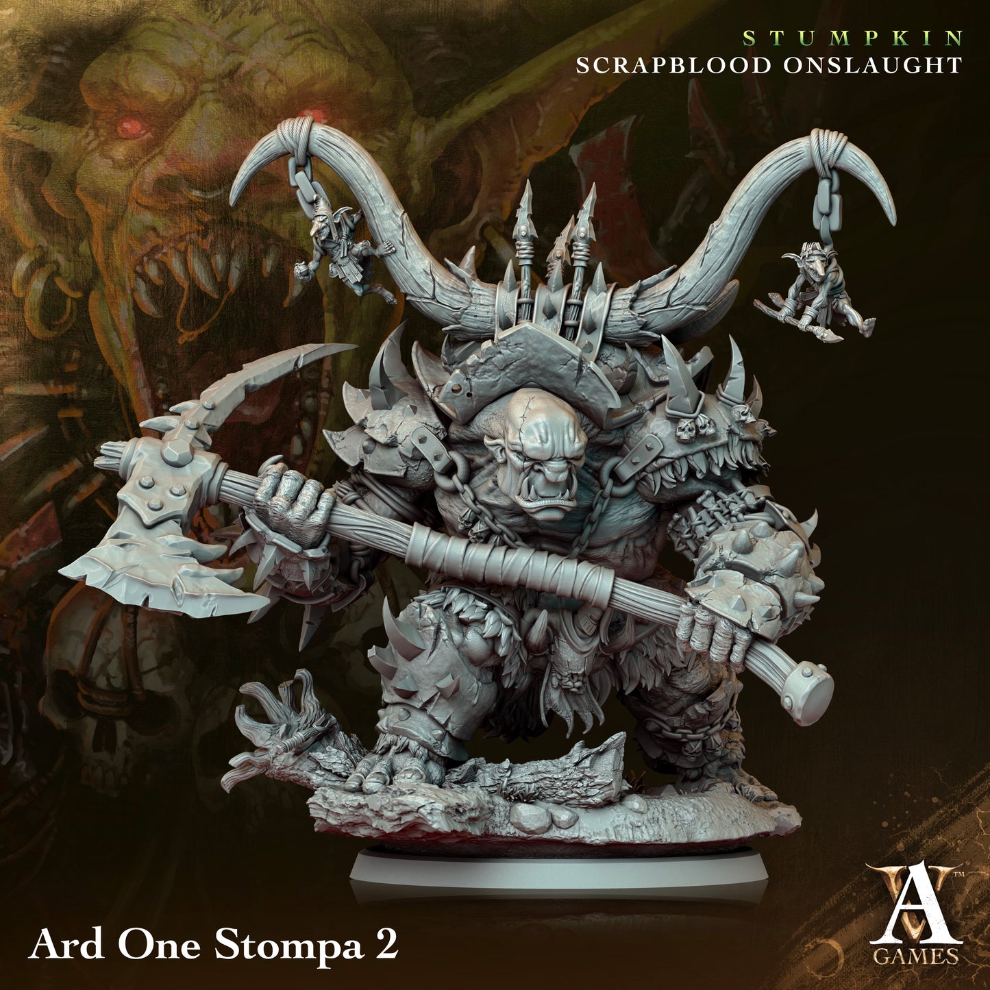 Ard One Stompa  Stumpkin - Scrapblood Onslaught