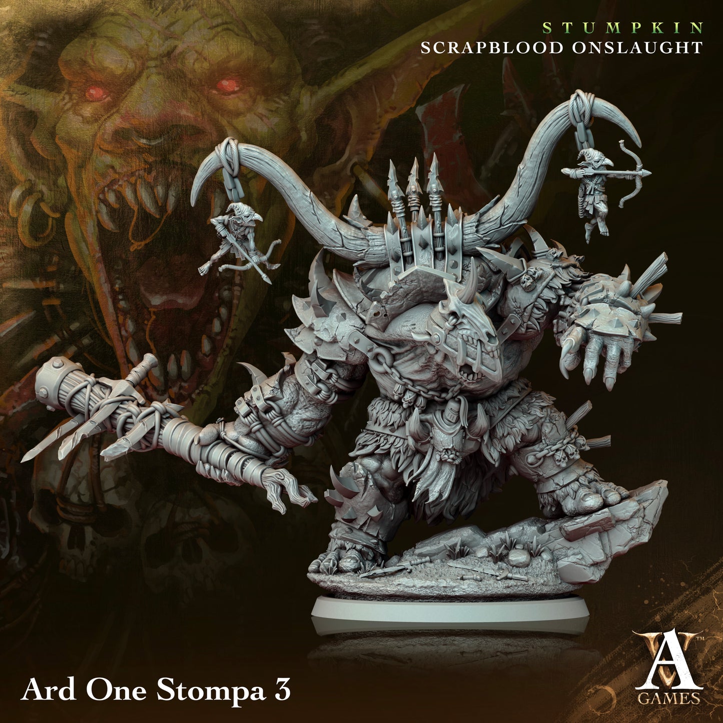 Ard One Stompa  Stumpkin - Scrapblood Onslaught