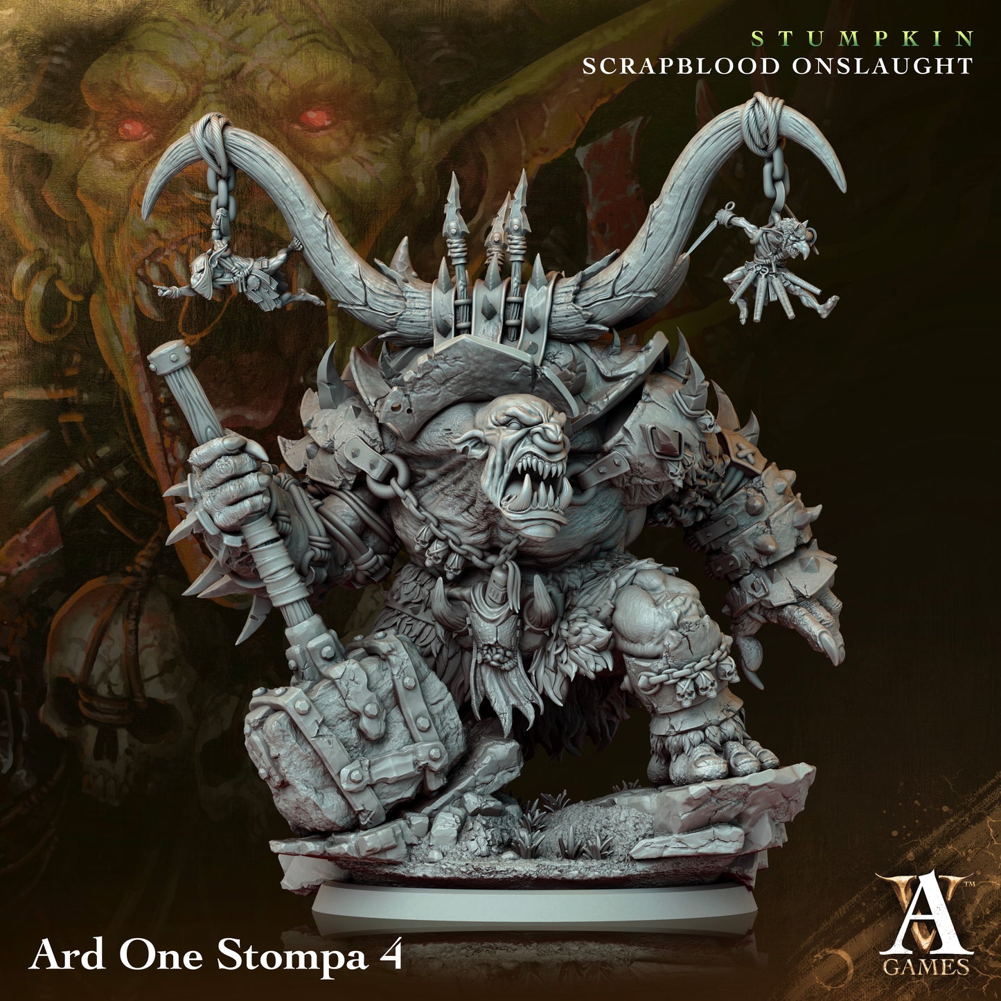 Ard One Stompa  Stumpkin - Scrapblood Onslaught