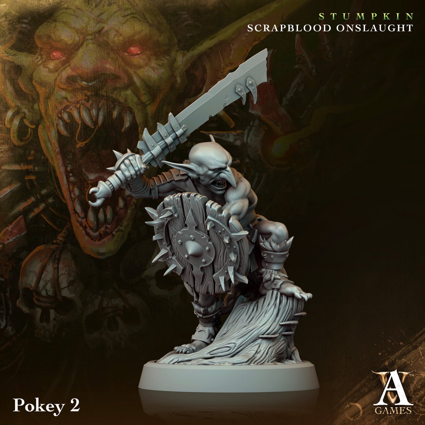 Pokeys  Stumpkin - Scrapblood Onslaught