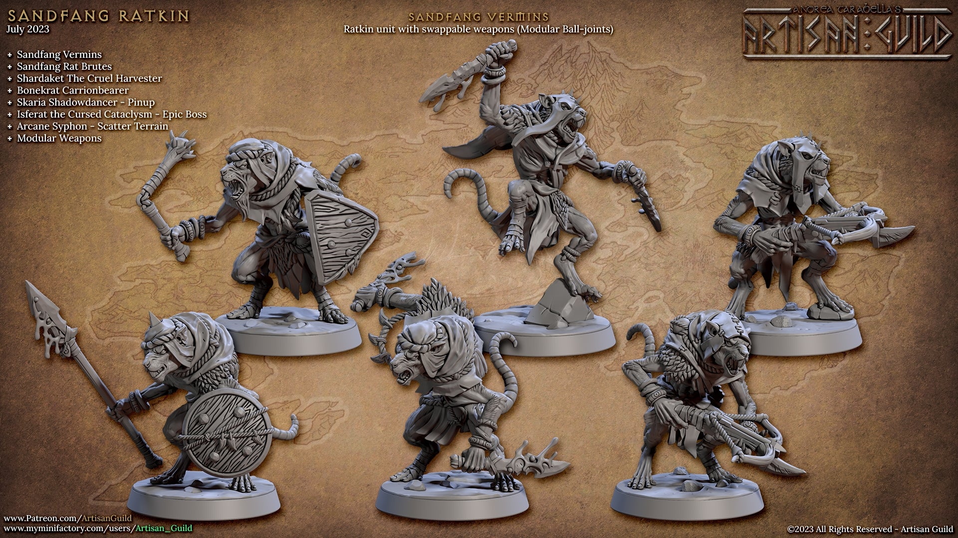 Sandfang Ratkins- BATTLEFORCE BOX
