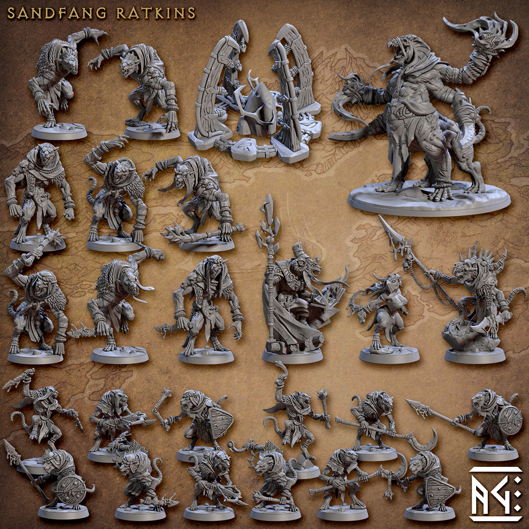 Sandfang Ratkins- BATTLEFORCE BOX