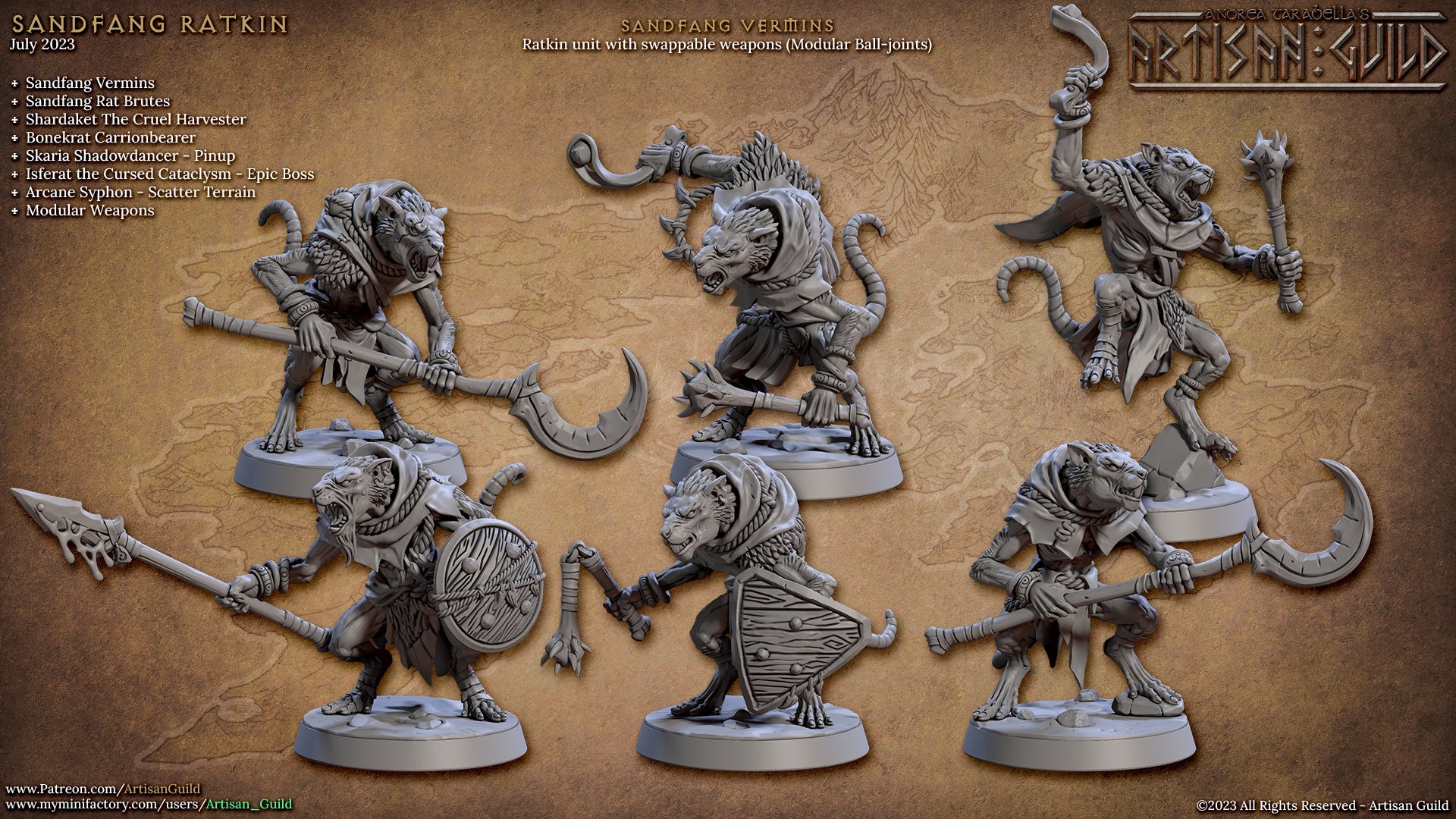 Sandfang Ratkins- BATTLEFORCE BOX