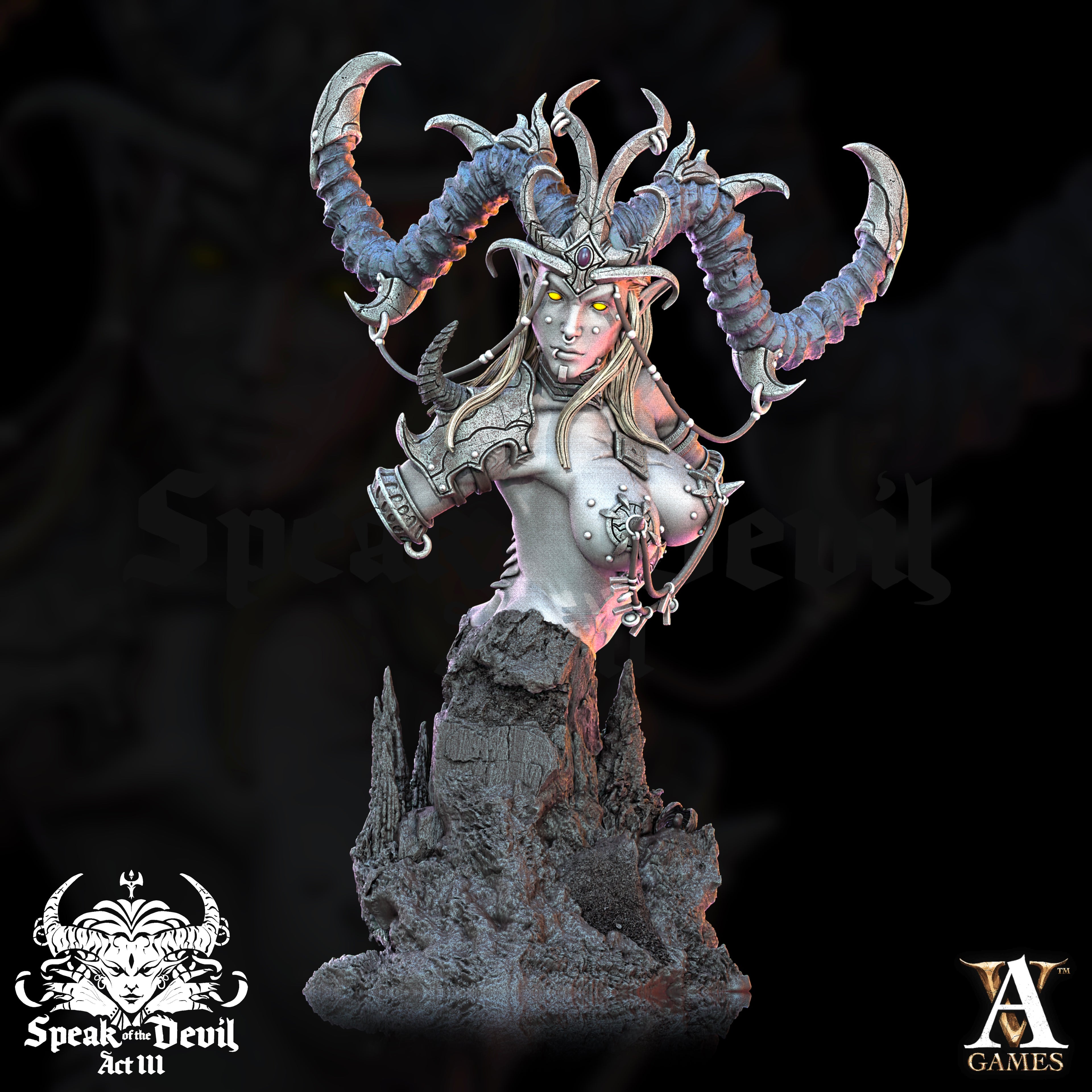 Illyra_vash - Bust - SPEAK OF THE DEVIL VOL 3