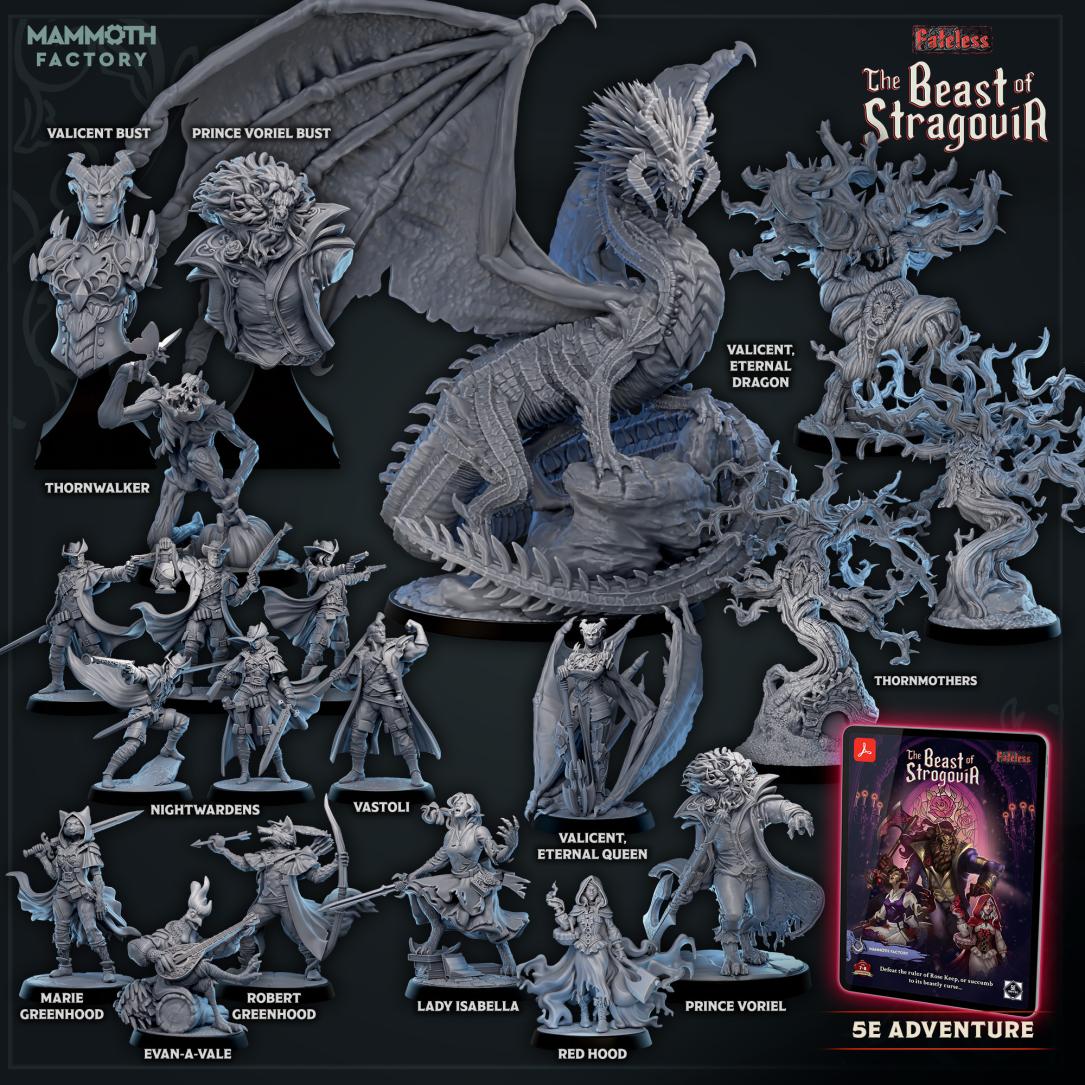 LA BESTIA DE STRAGOVIA PACK COMPLETO- MAMMOUTH FACTORY