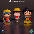 KID GOKU DRAGON BALL NARUTO LUFFY FNK