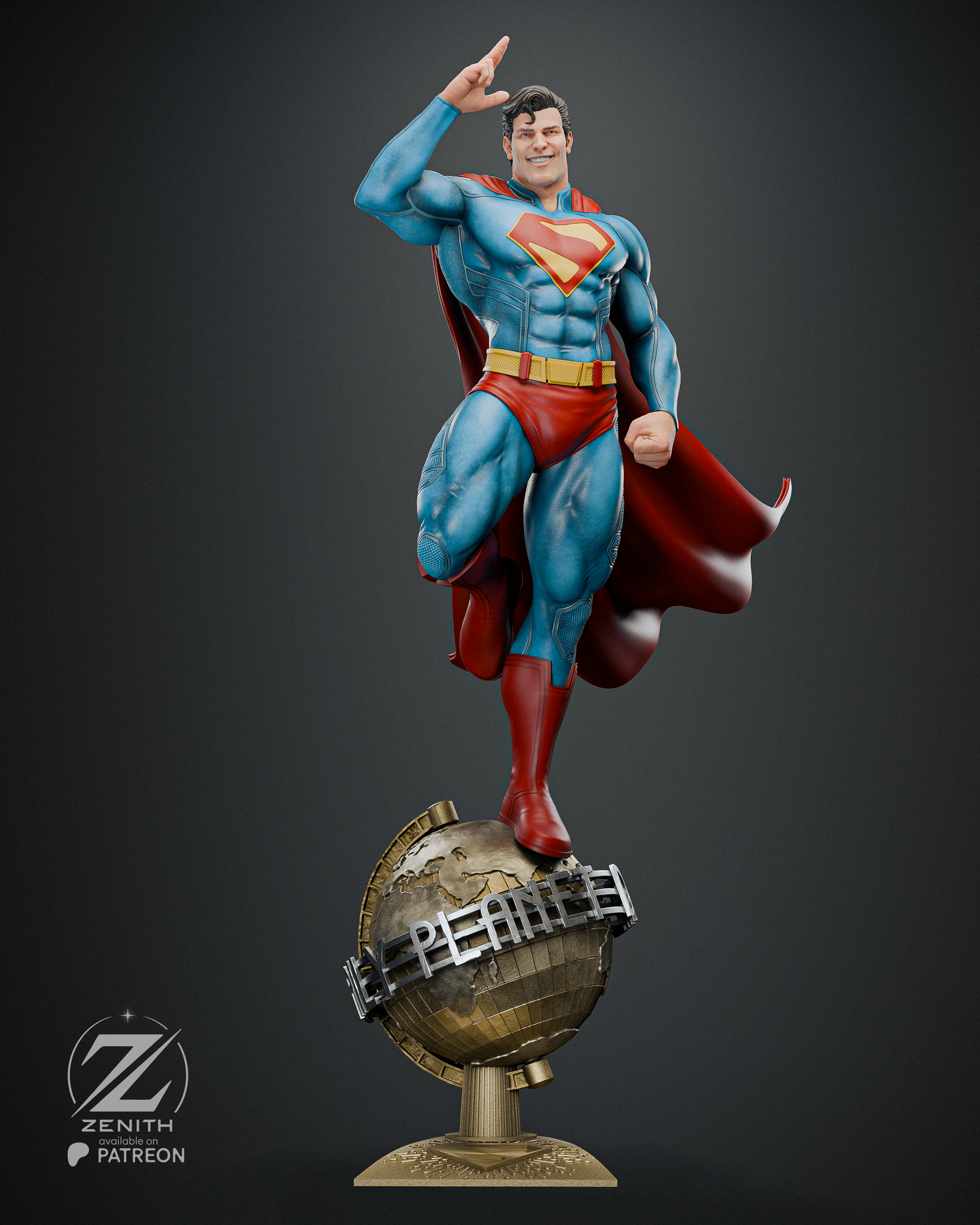 Superman y Kripto - Zenith Studio