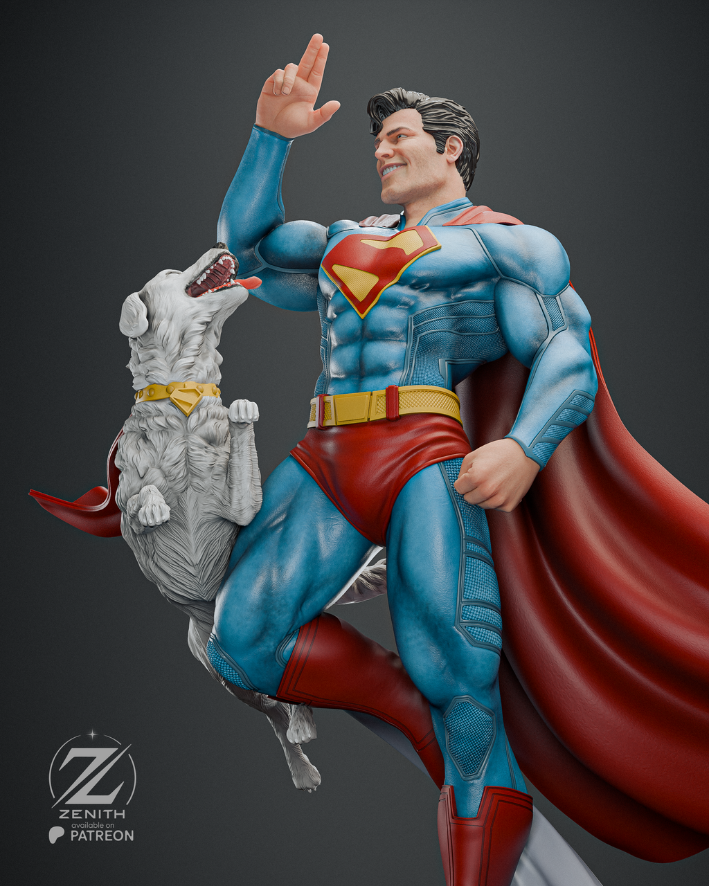 Superman y Kripto - Zenith Studio