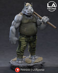 Rocksteady TMNT TORTUGAS NINJA - L.A FIGURES