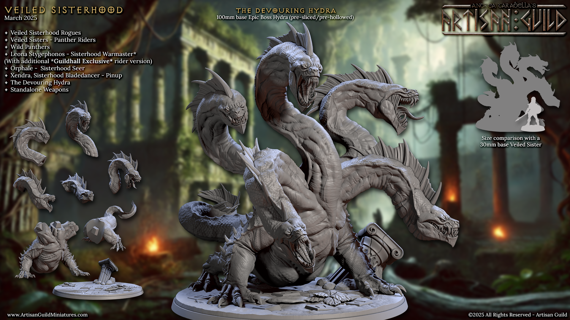 VEILED SISTERHOOD The Devouring Hydra