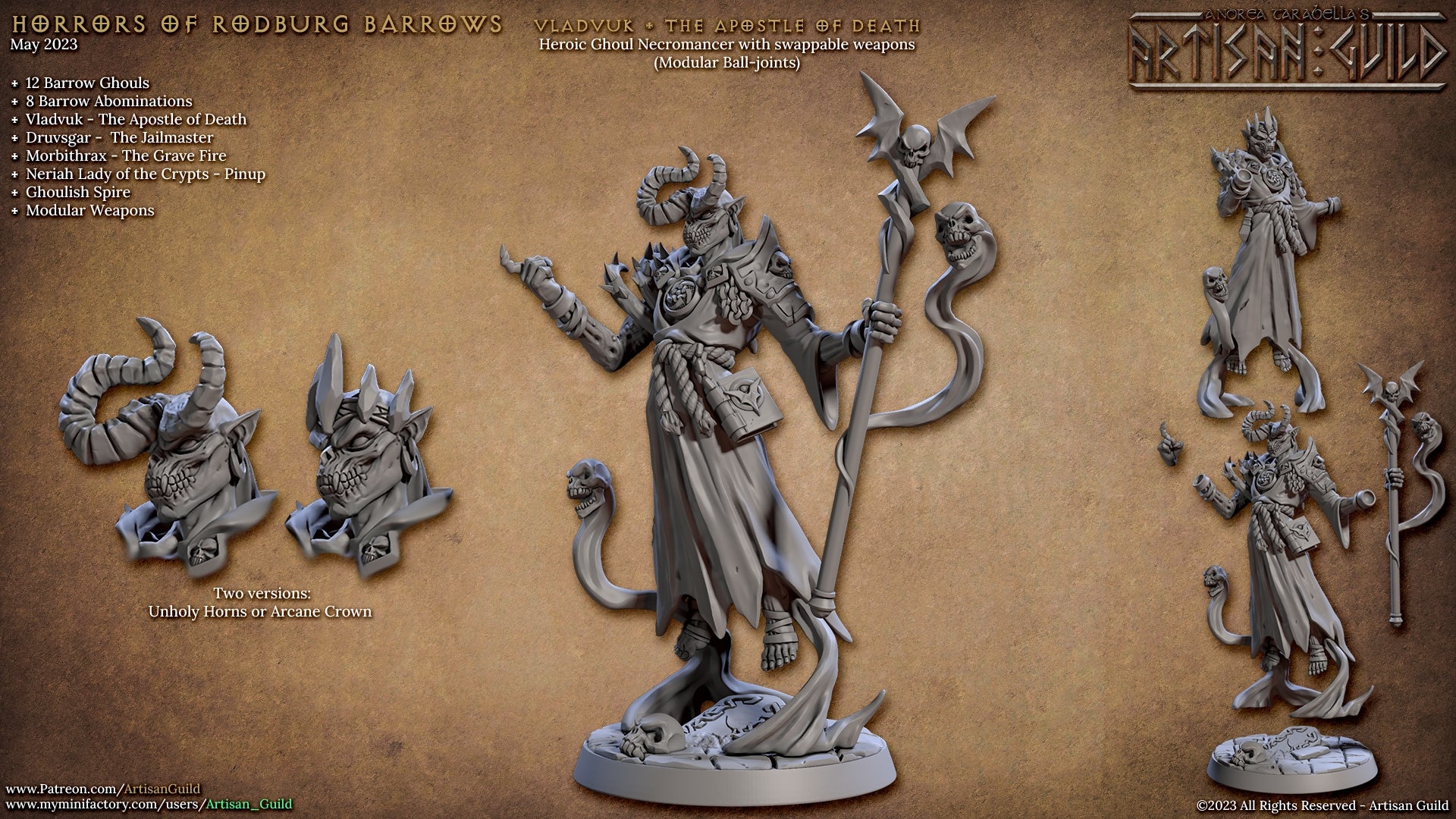 Vladvuk The Apostle of Death - Horrors of Rodburg Barrows