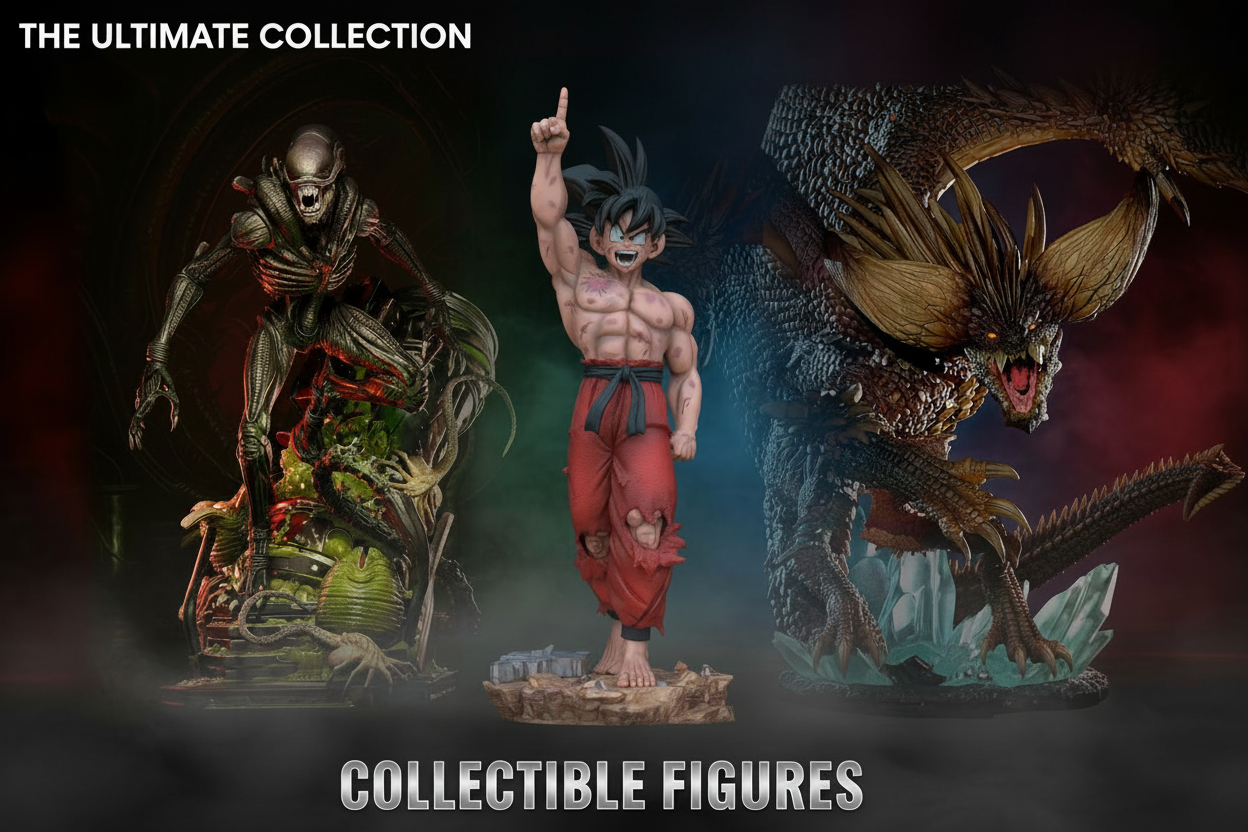 Banner ancho Collectible Figures