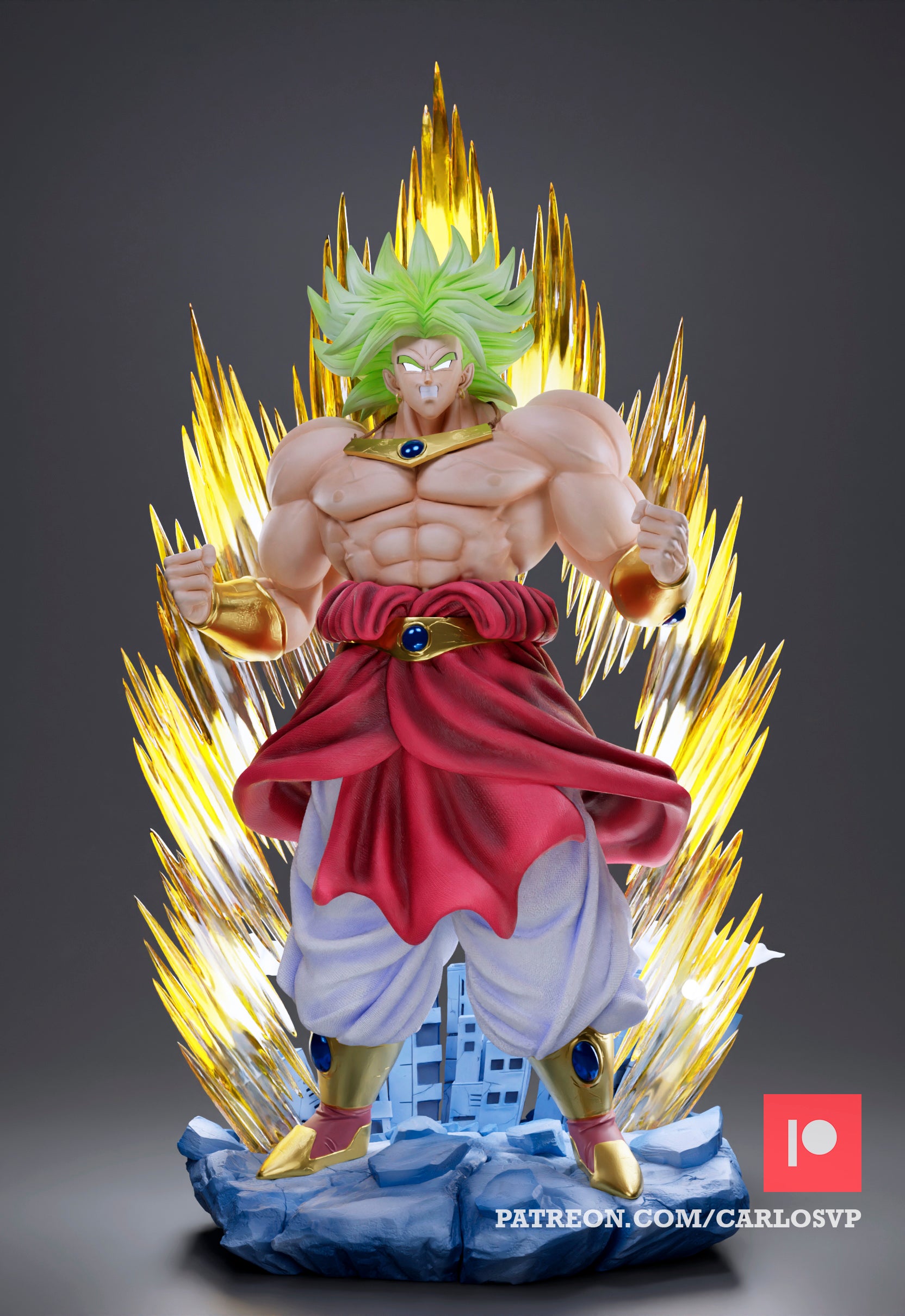 Broly - Dragon Ball - Carlos V