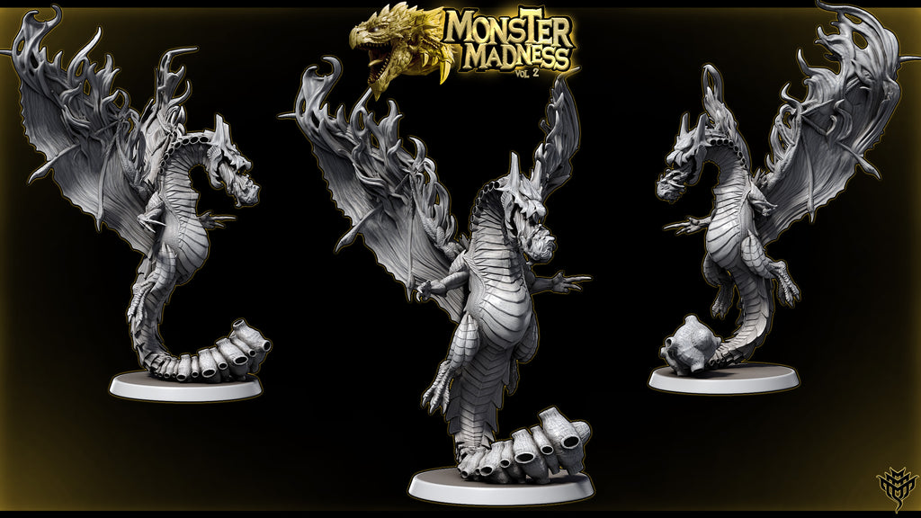 COLOSSAL INFERNAL DRAKE - Monsters Madness vol 2