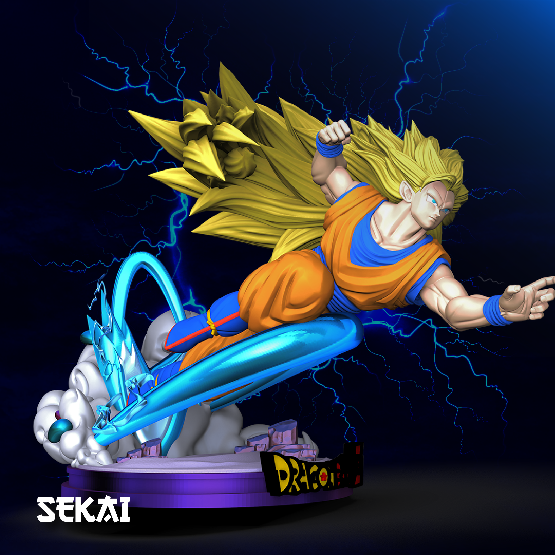 Goku SSJ3 vs Yanemba