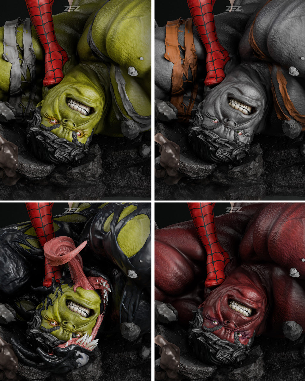 SPIDERMAN VS HULK