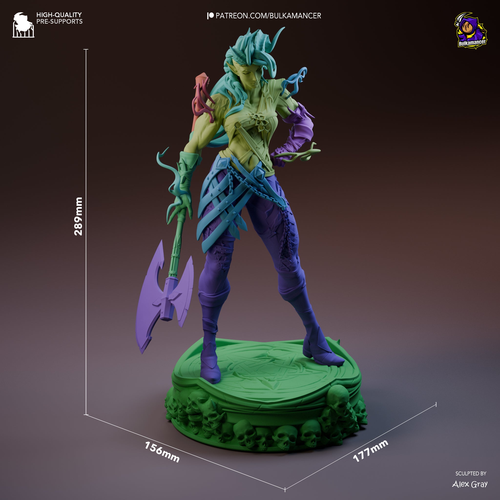 Karlach (Stylized) - Baldur's Gate 3