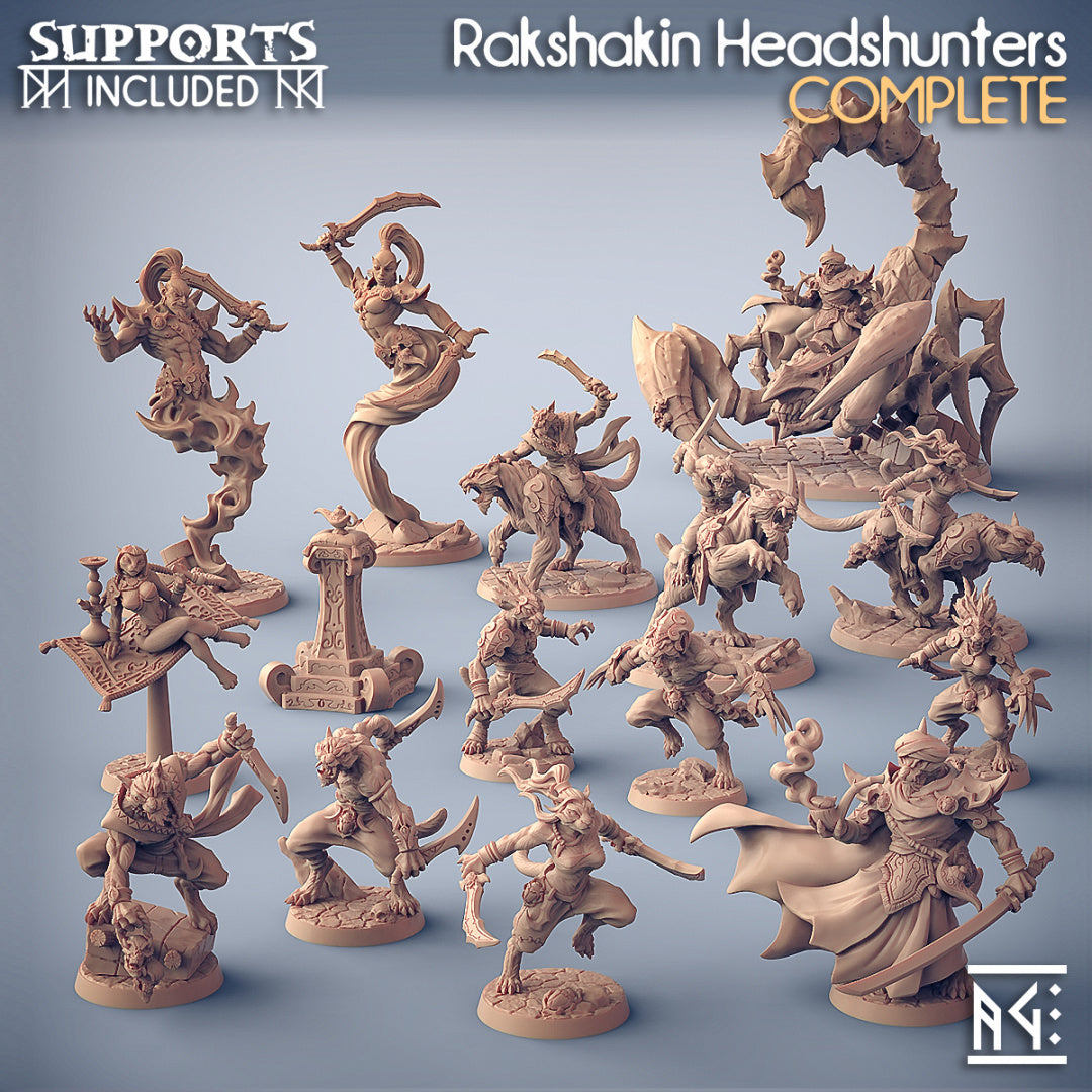 RAKSHAKIN HEADHUNTERS- BATTLEFORCE BOX