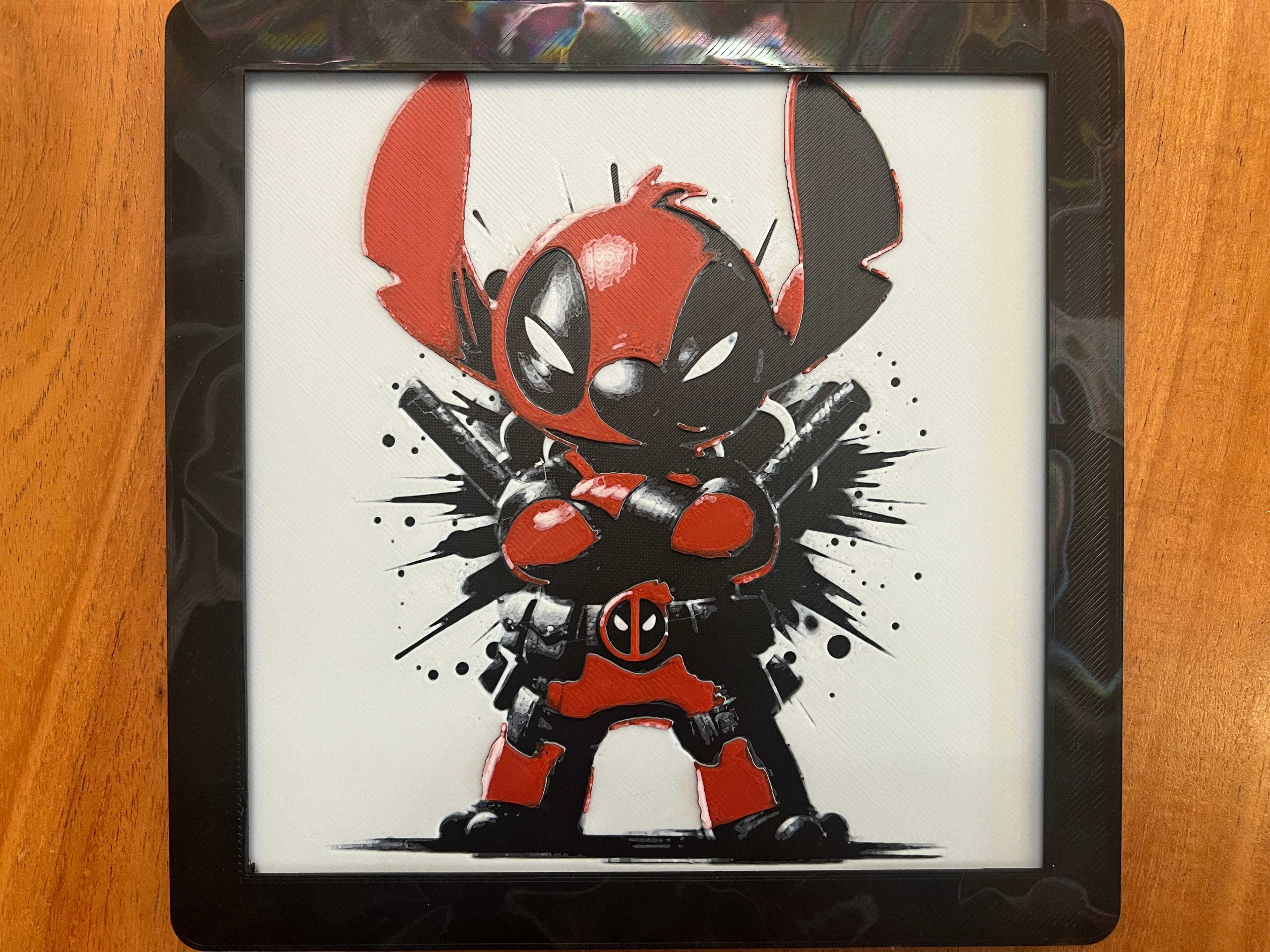 Stitch Dressed as Deadpool