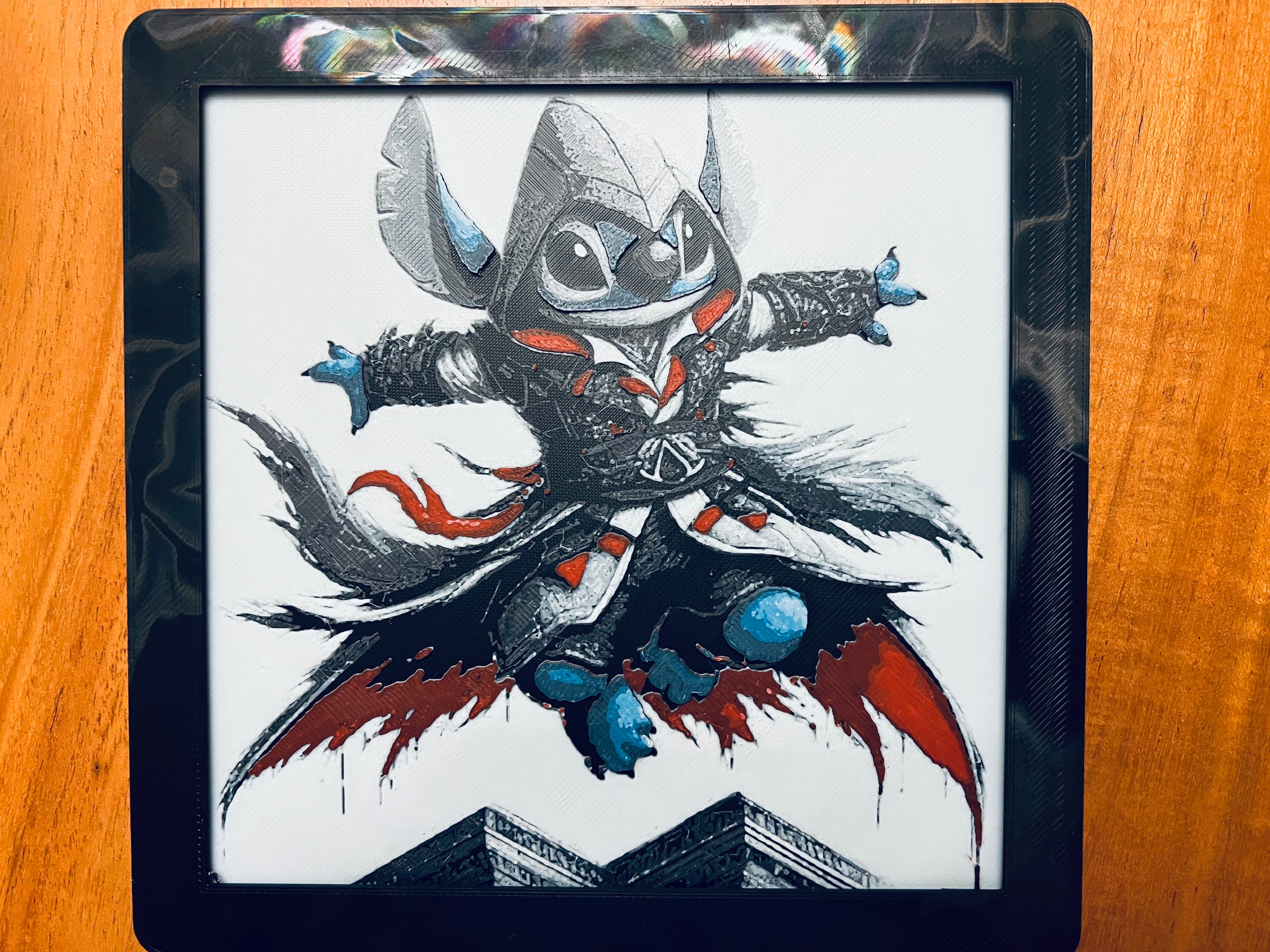 Stitch Dressed in Assassin Creed Style