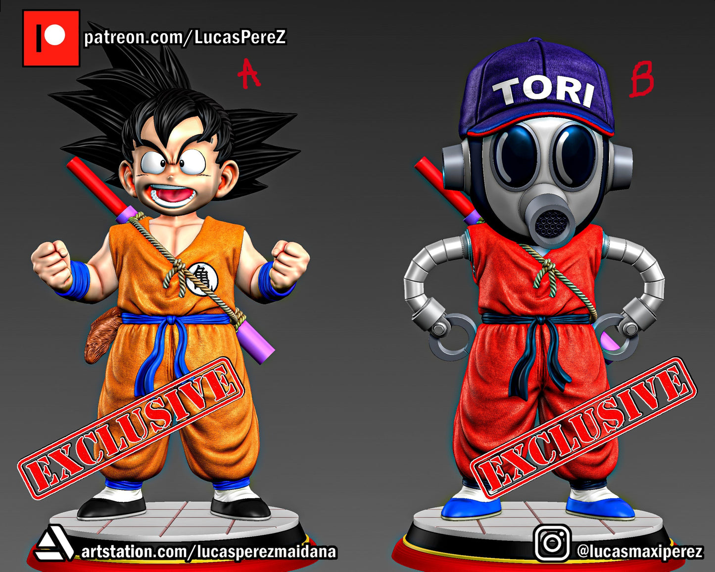 Son Goku Kid - dragon ball figures