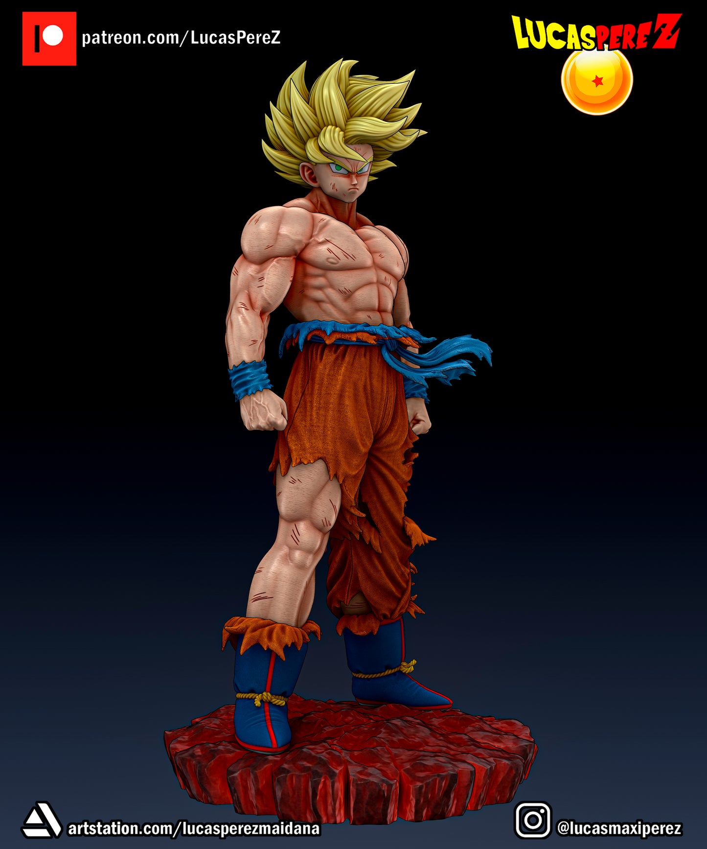 Goku Namek - dragon ball figures