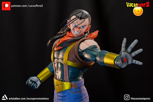 Super A 17 - dragon ball figures