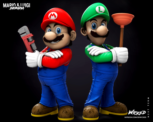 SUPER MARIO Y LUIGI