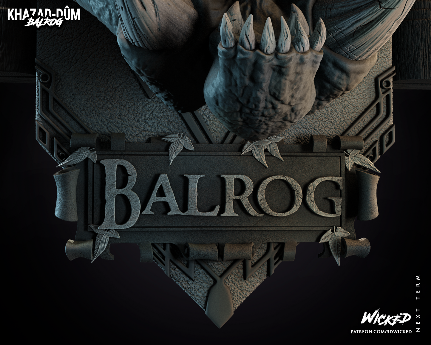 Bustos BALROG VS GANDALF - WICKED