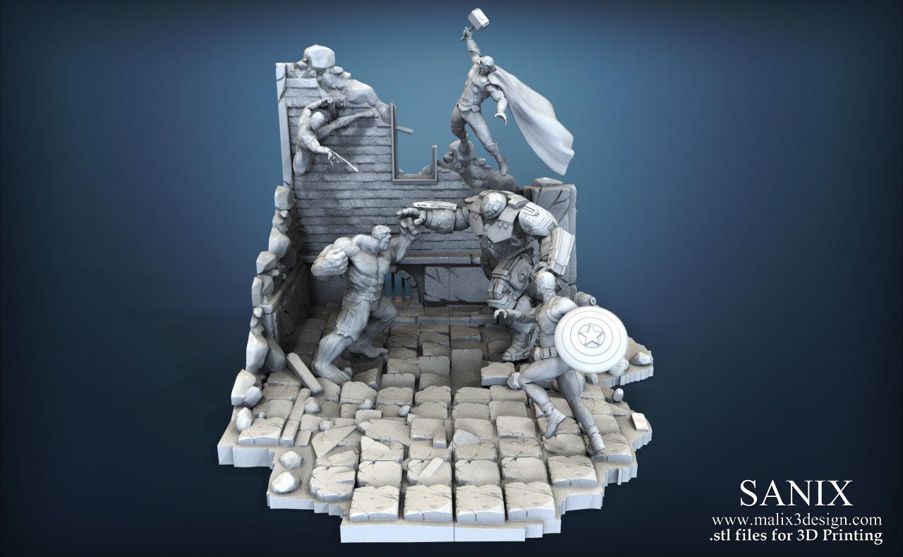 Avengers (Diorama posible) - TODO ROL SPAIN 
