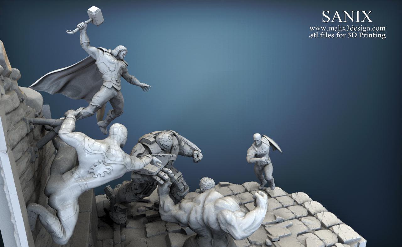 Avengers (Diorama posible) - TODO ROL SPAIN 