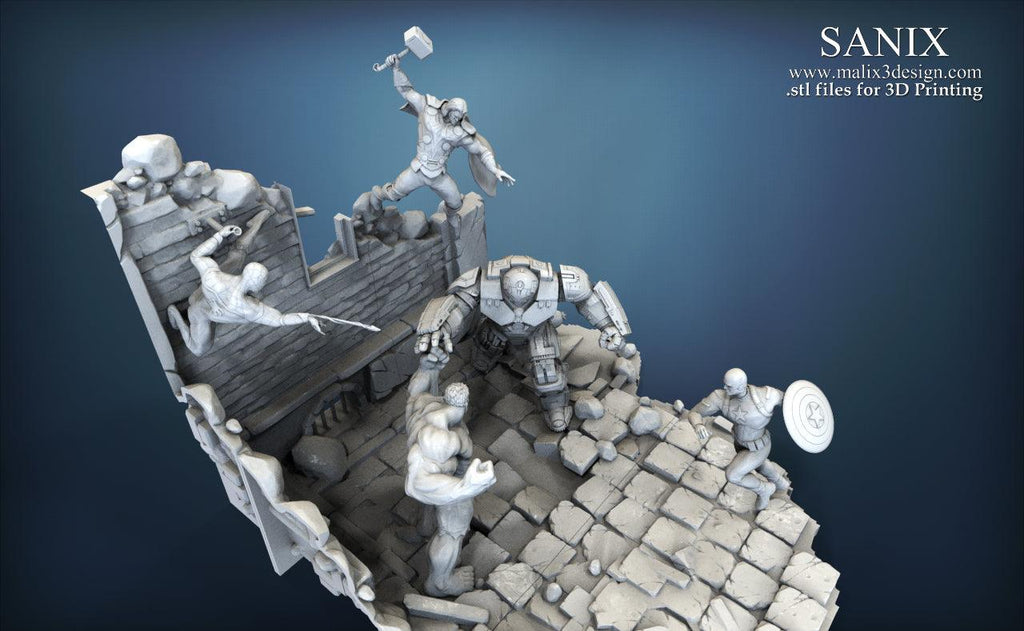 Avengers (Diorama posible) - TODO ROL SPAIN 