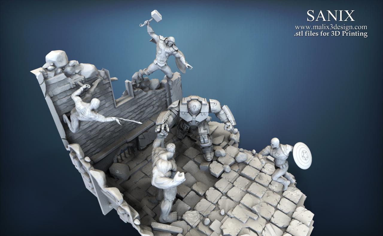 Avengers (Diorama posible) - TODO ROL SPAIN 