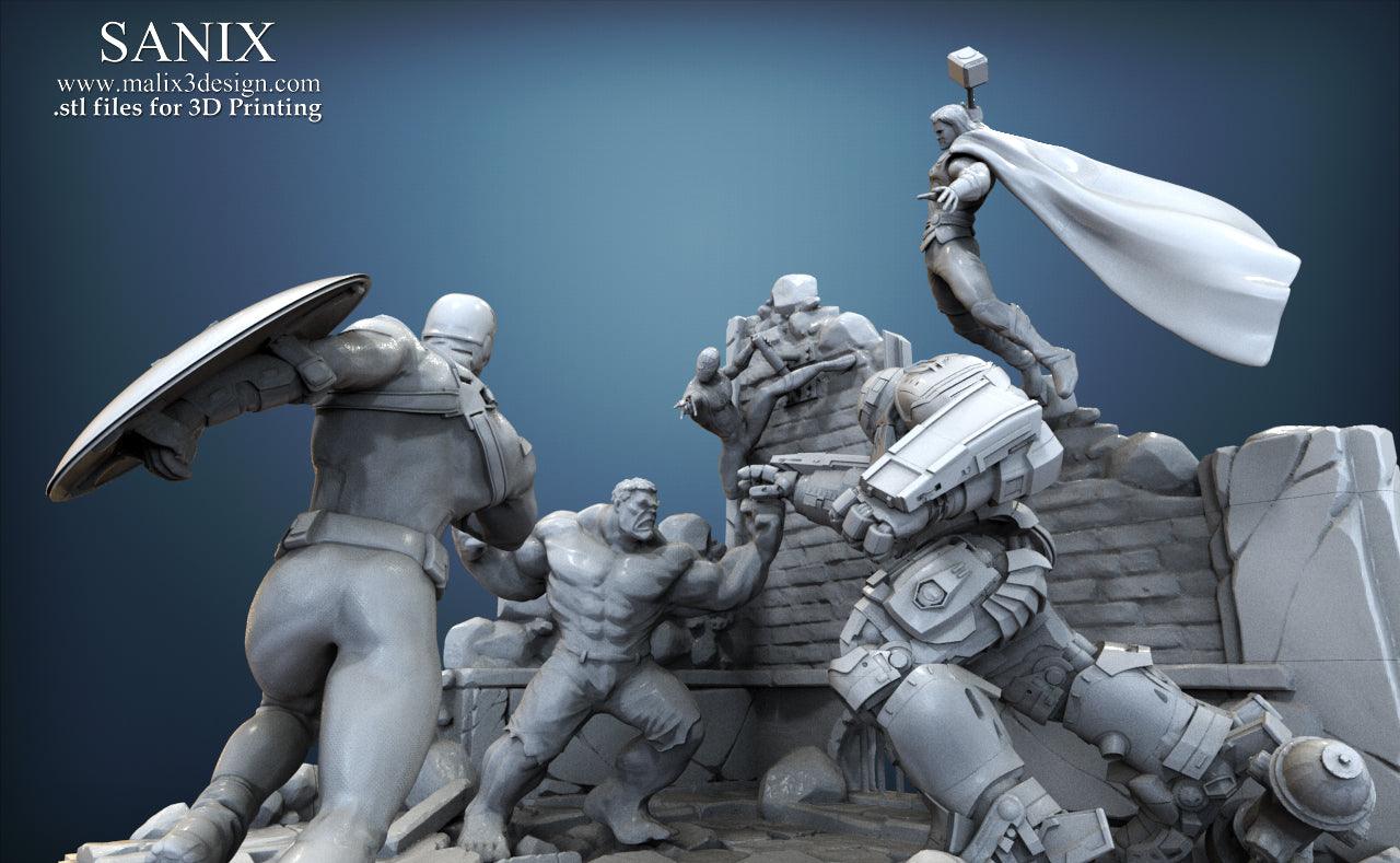 Avengers (Diorama posible) - TODO ROL SPAIN 