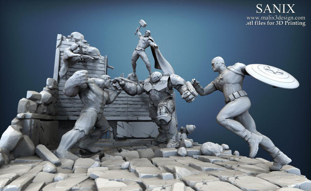 Avengers (Diorama posible) - TODO ROL SPAIN 