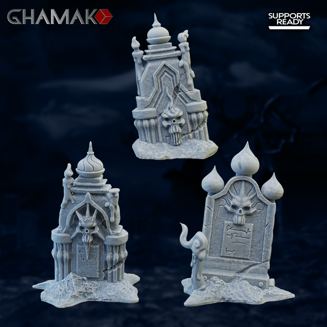 Tombstone set - Fantasy