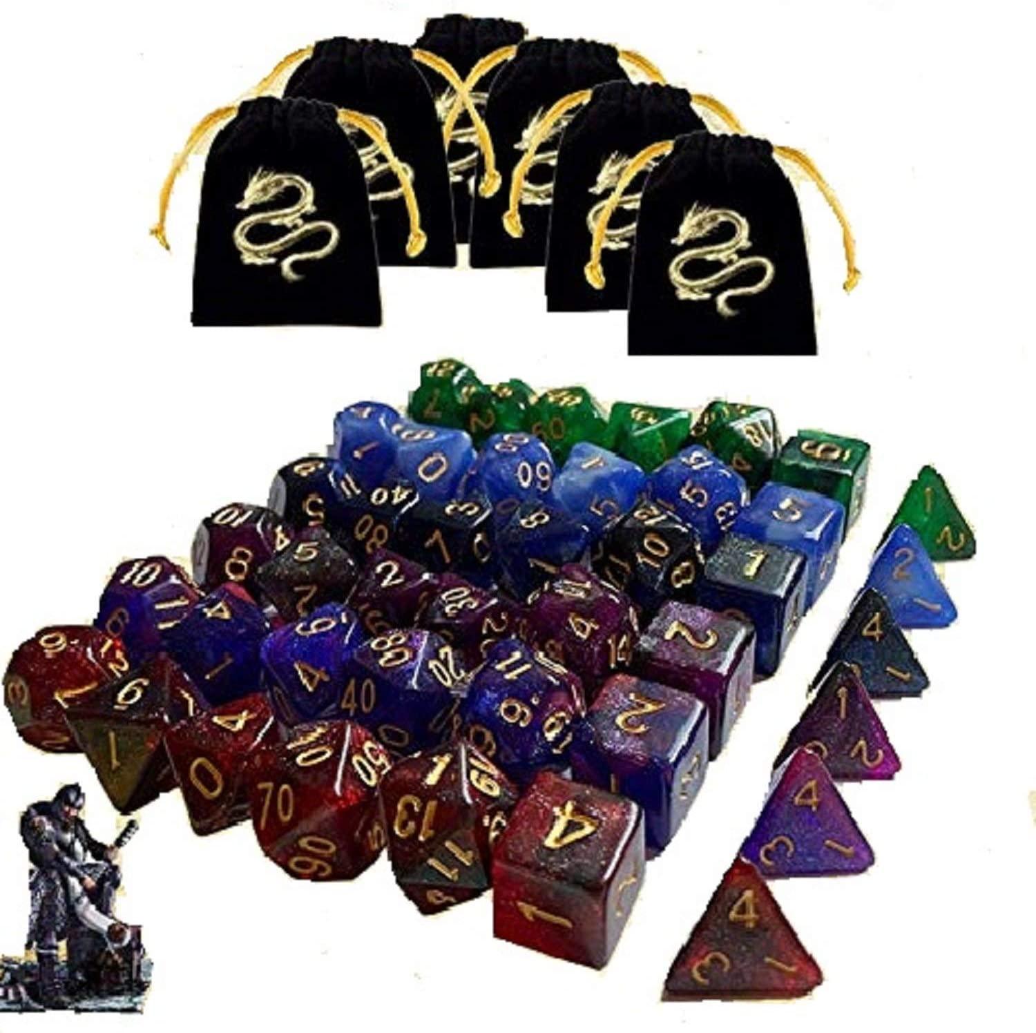 SETS DE 7 DADOS - TODO ROL SPAIN 