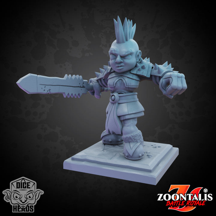 Female Duergar  - Dwellers in the dark